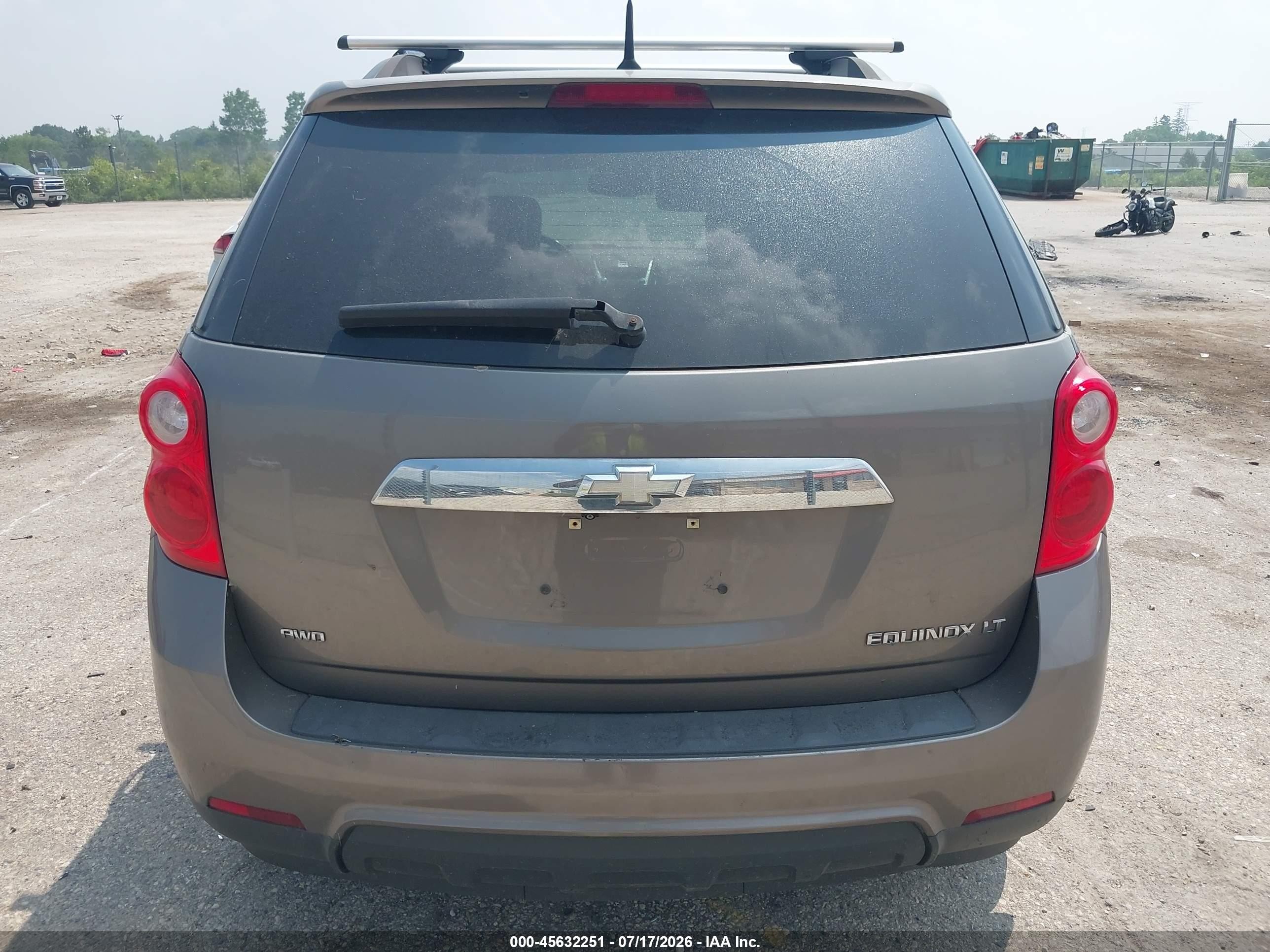 2011 Chevrolet Equinox Lt W/2lt Brown vin: 2CNFLNEC5B6477224