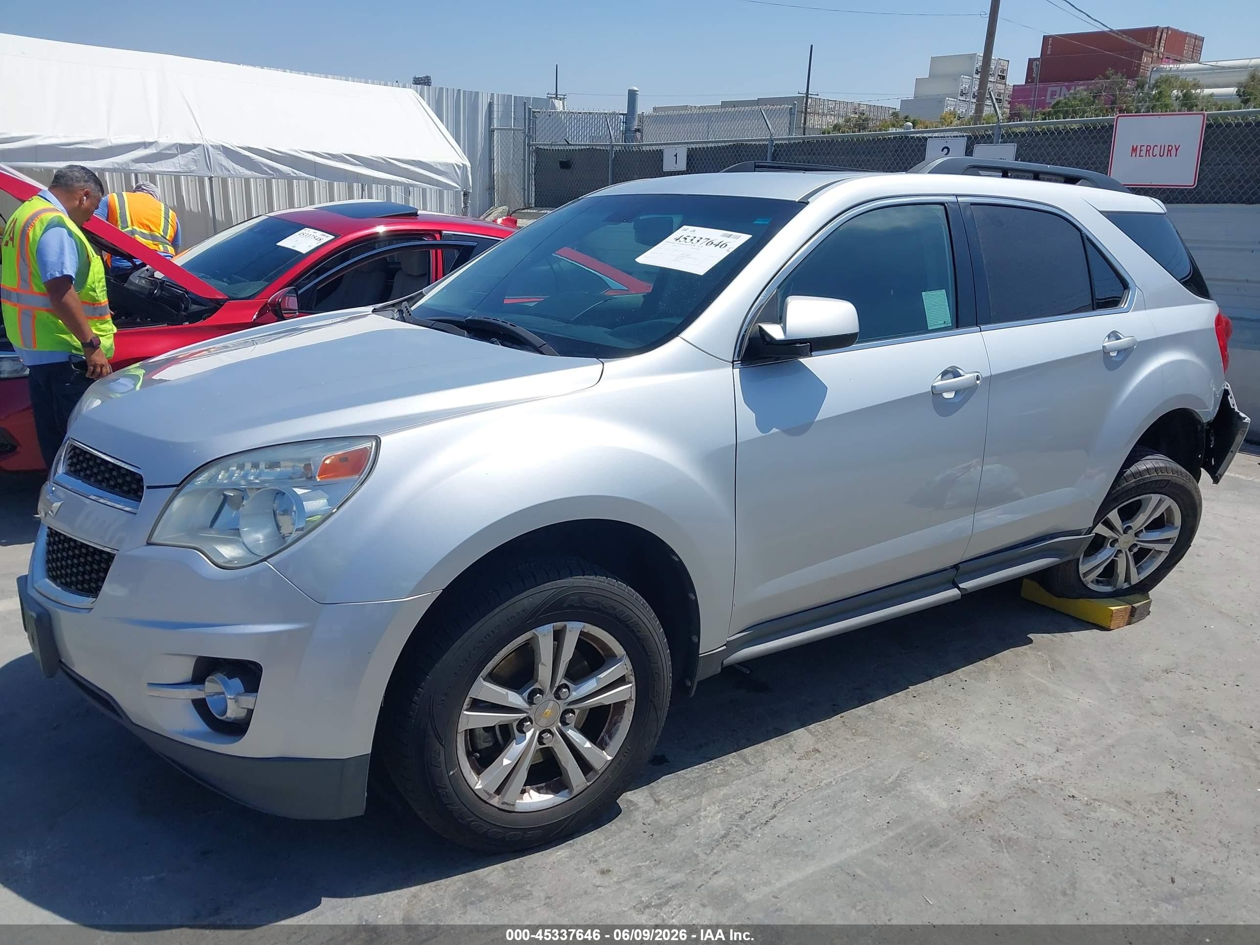 2011 Chevrolet Equinox 2lt Silver vin: 2CNFLNEC7B6466760