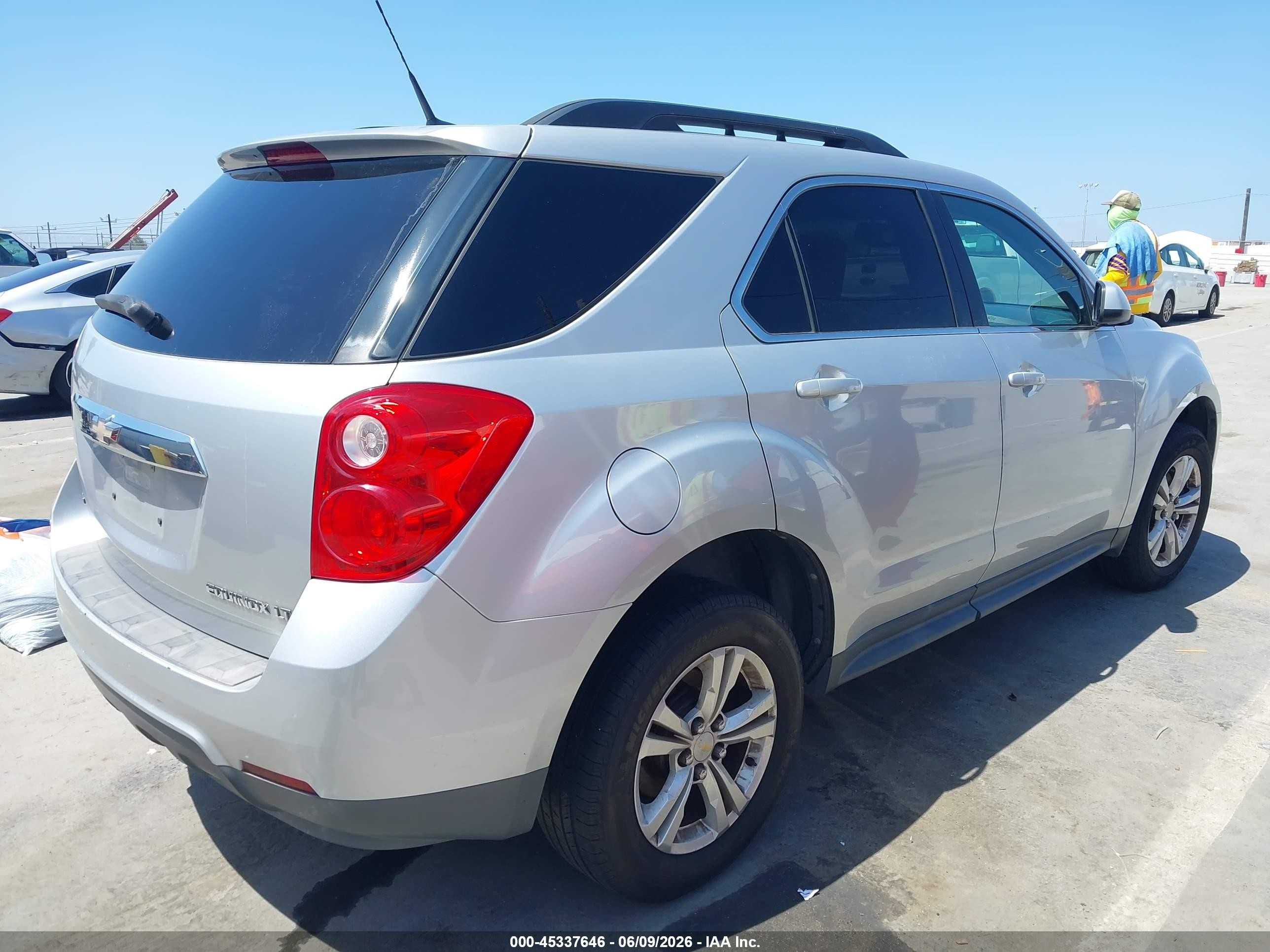 2011 Chevrolet Equinox 2lt Silver vin: 2CNFLNEC7B6466760