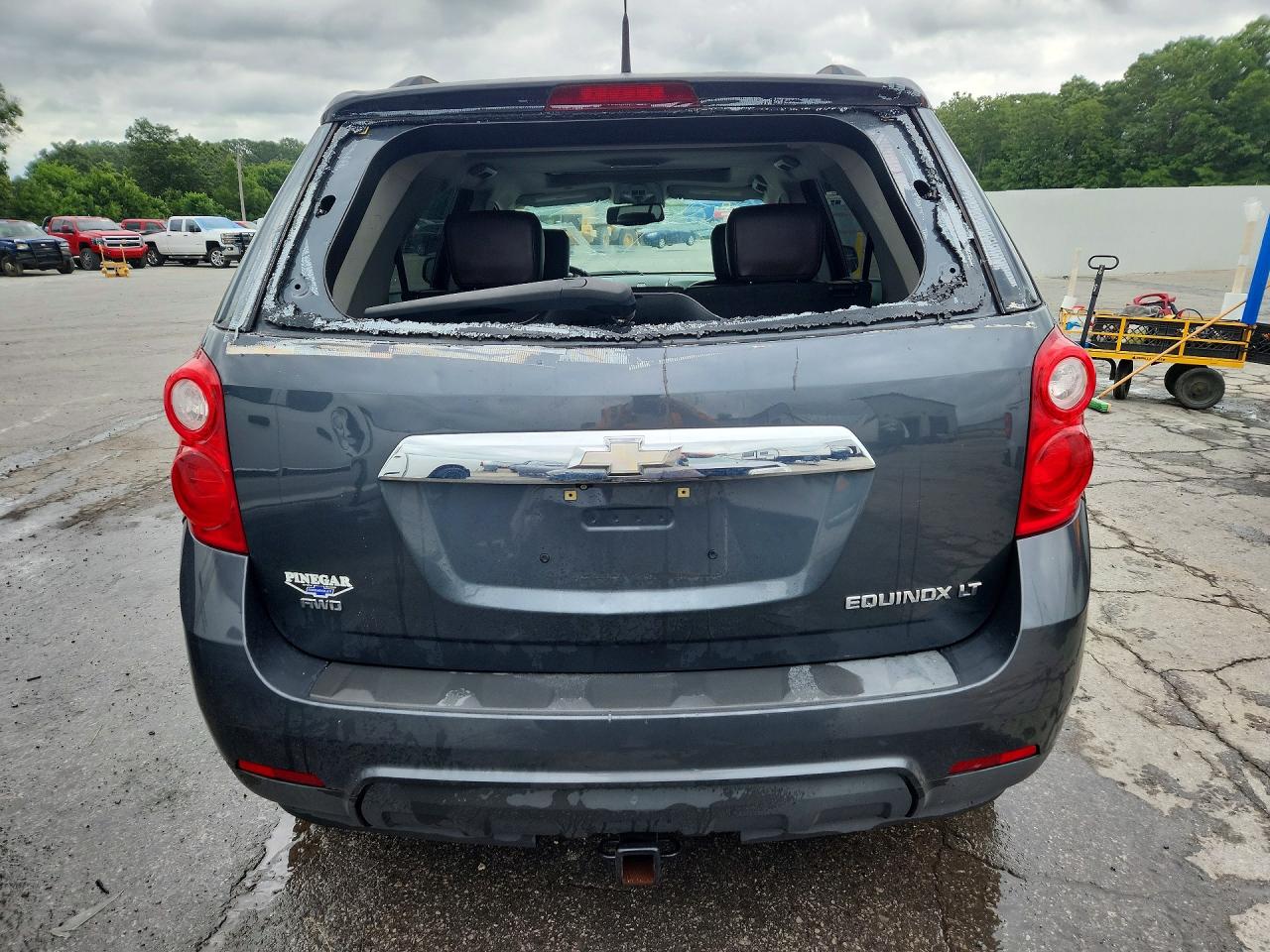 2011 Chevrolet Equinox Lt Gray vin: 2CNFLNEC8B6330590