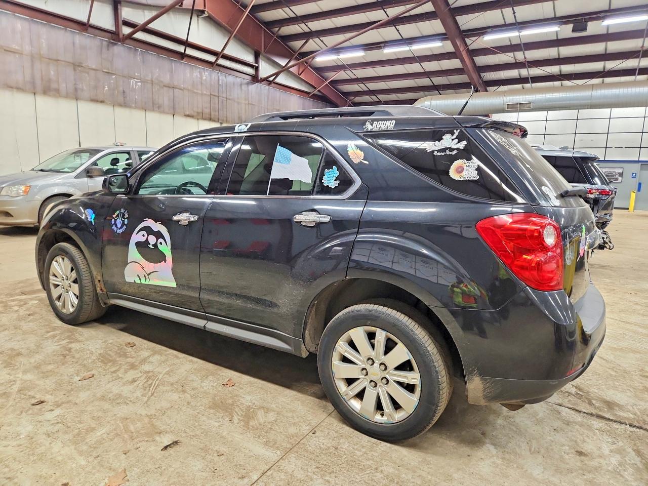 2011 Chevrolet Equinox Lt Black vin: 2CNFLNEC8B6471417