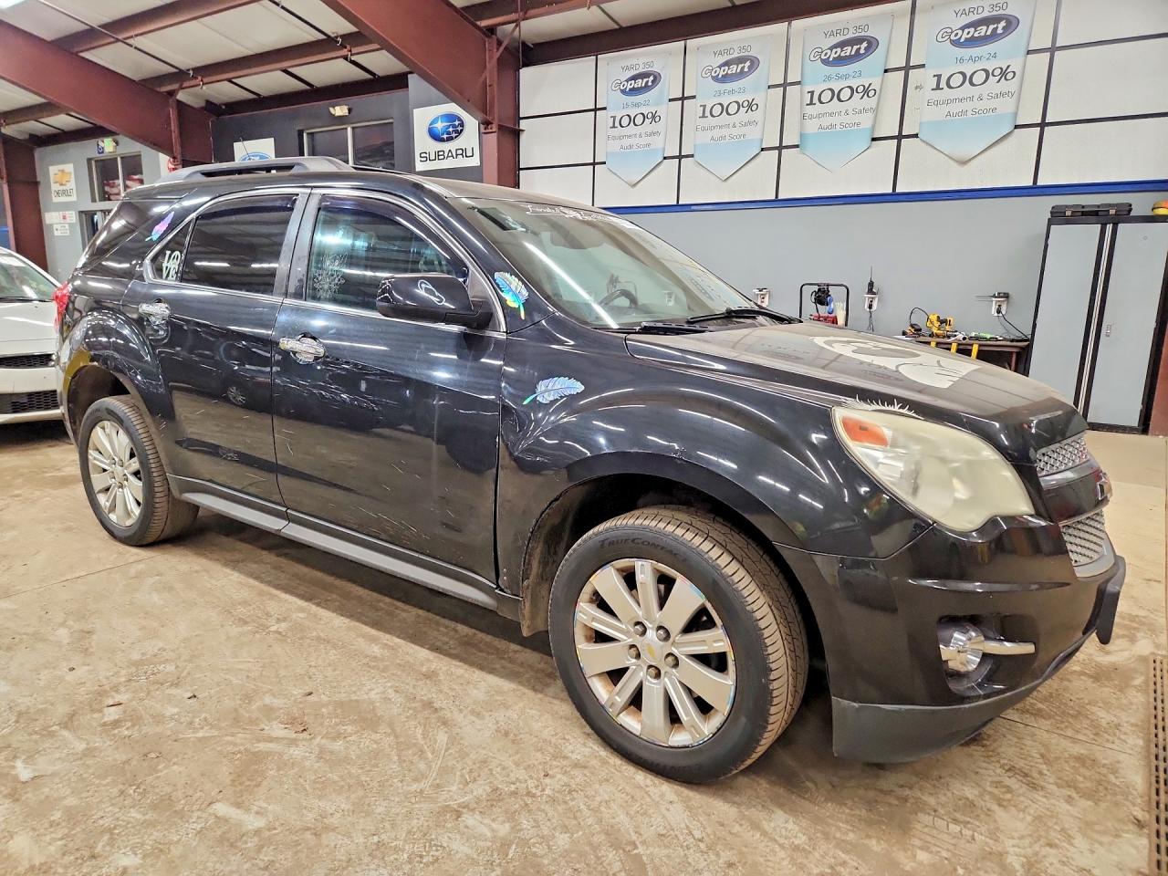 2011 Chevrolet Equinox Lt Black vin: 2CNFLNEC8B6471417