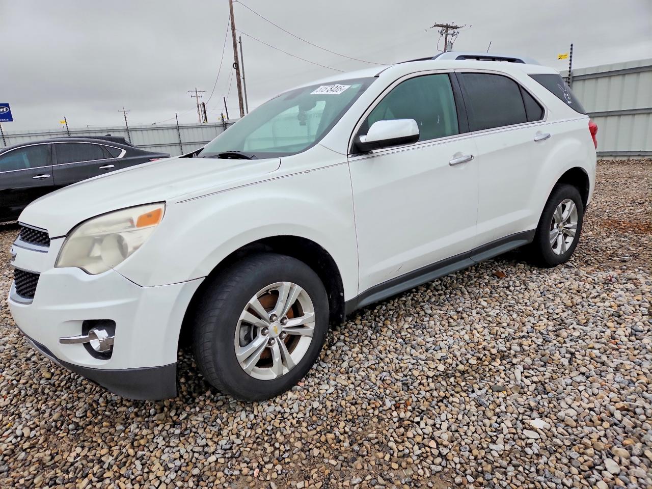 2011 Chevrolet Equinox Lt White vin: 2CNFLNEC9B6211656