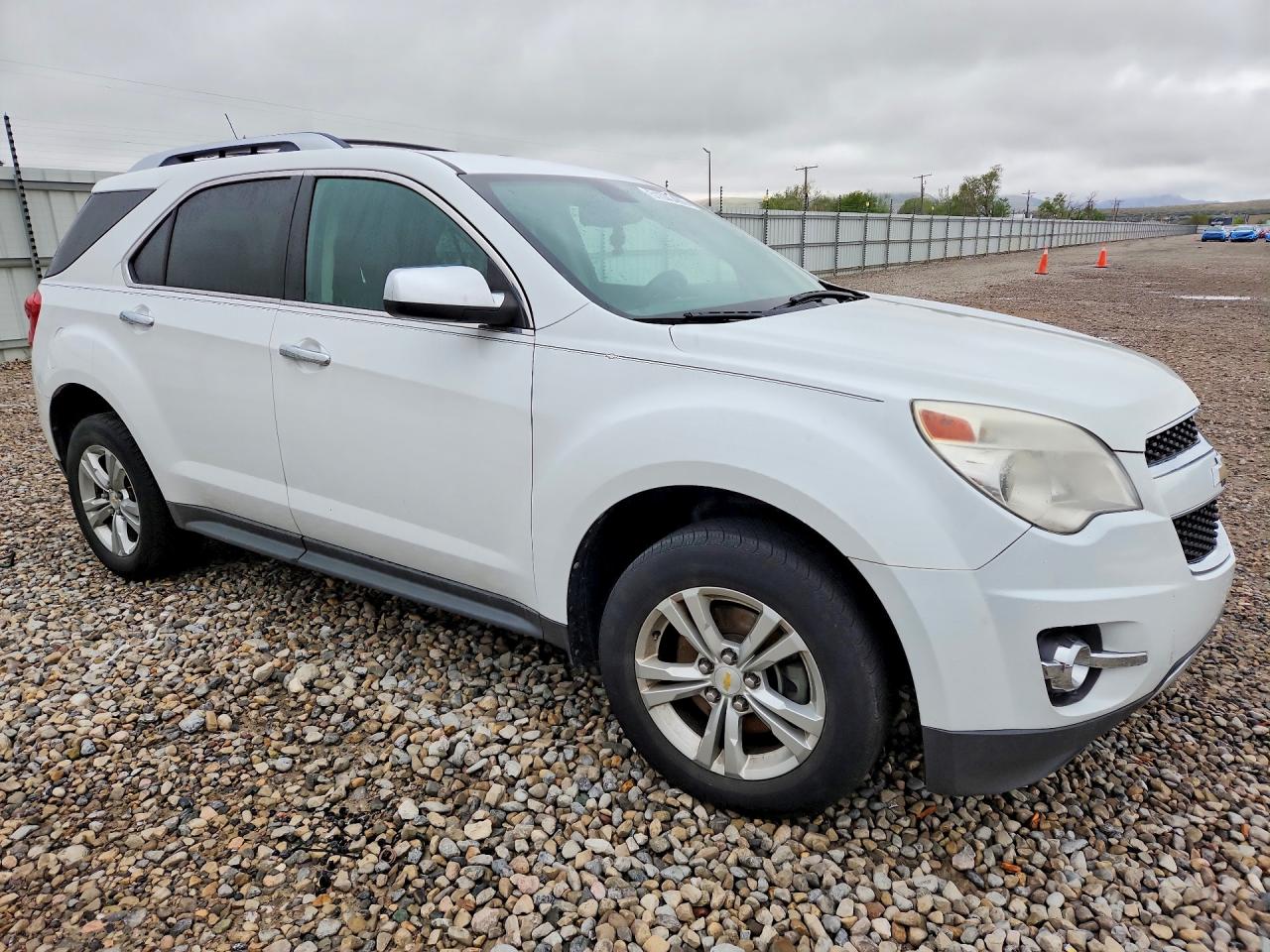 2011 Chevrolet Equinox Lt White vin: 2CNFLNEC9B6211656