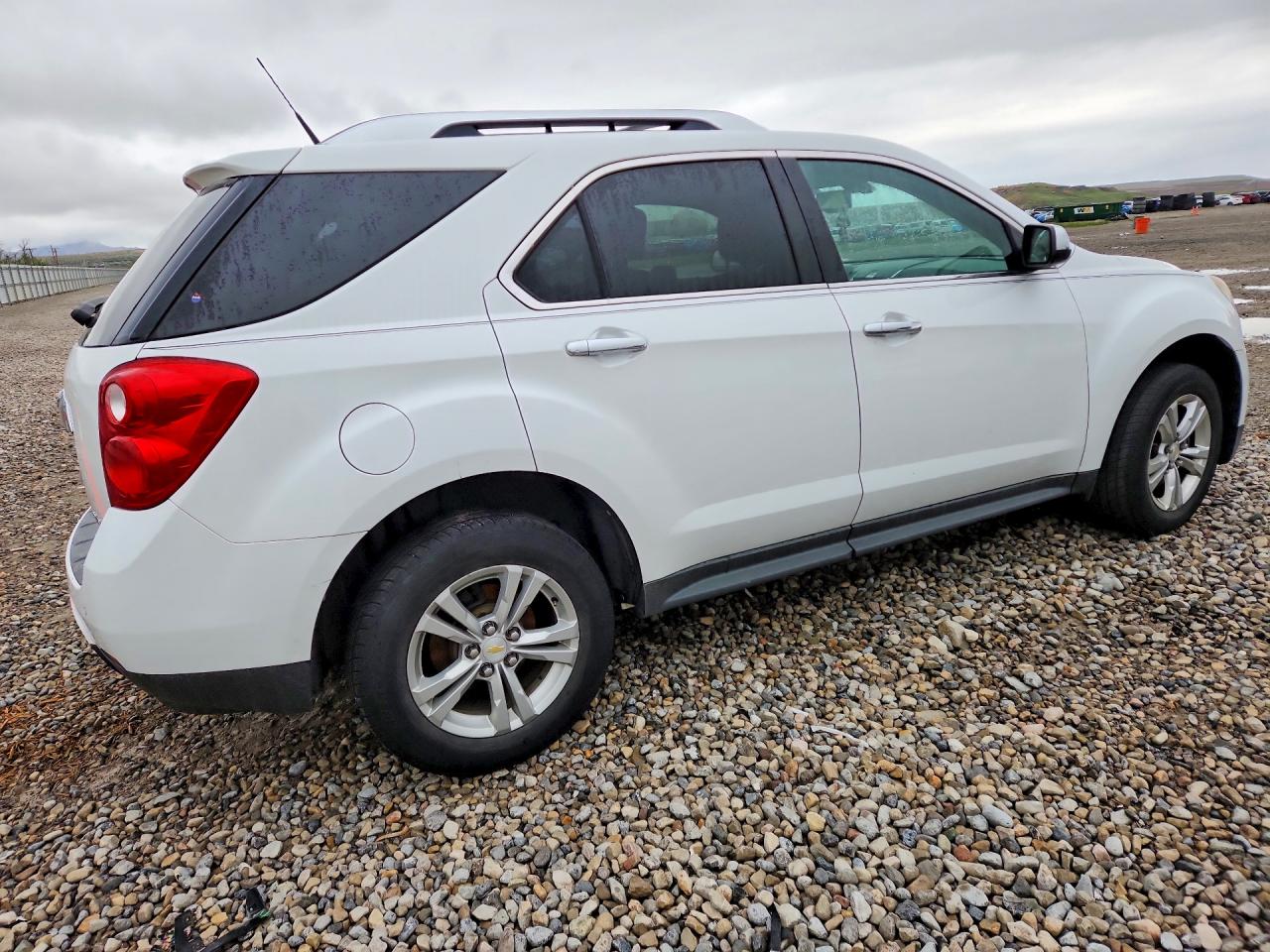 2011 Chevrolet Equinox Lt White vin: 2CNFLNEC9B6211656