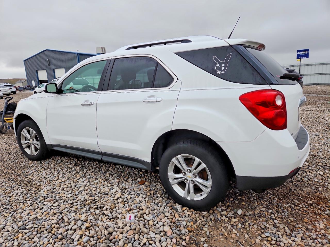 2011 Chevrolet Equinox Lt White vin: 2CNFLNEC9B6211656
