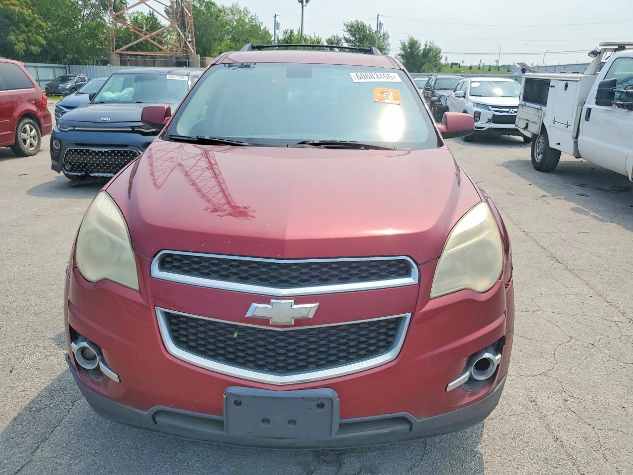 2011 Chevrolet Equinox Lt Red vin: 2CNFLNEC9B6227579