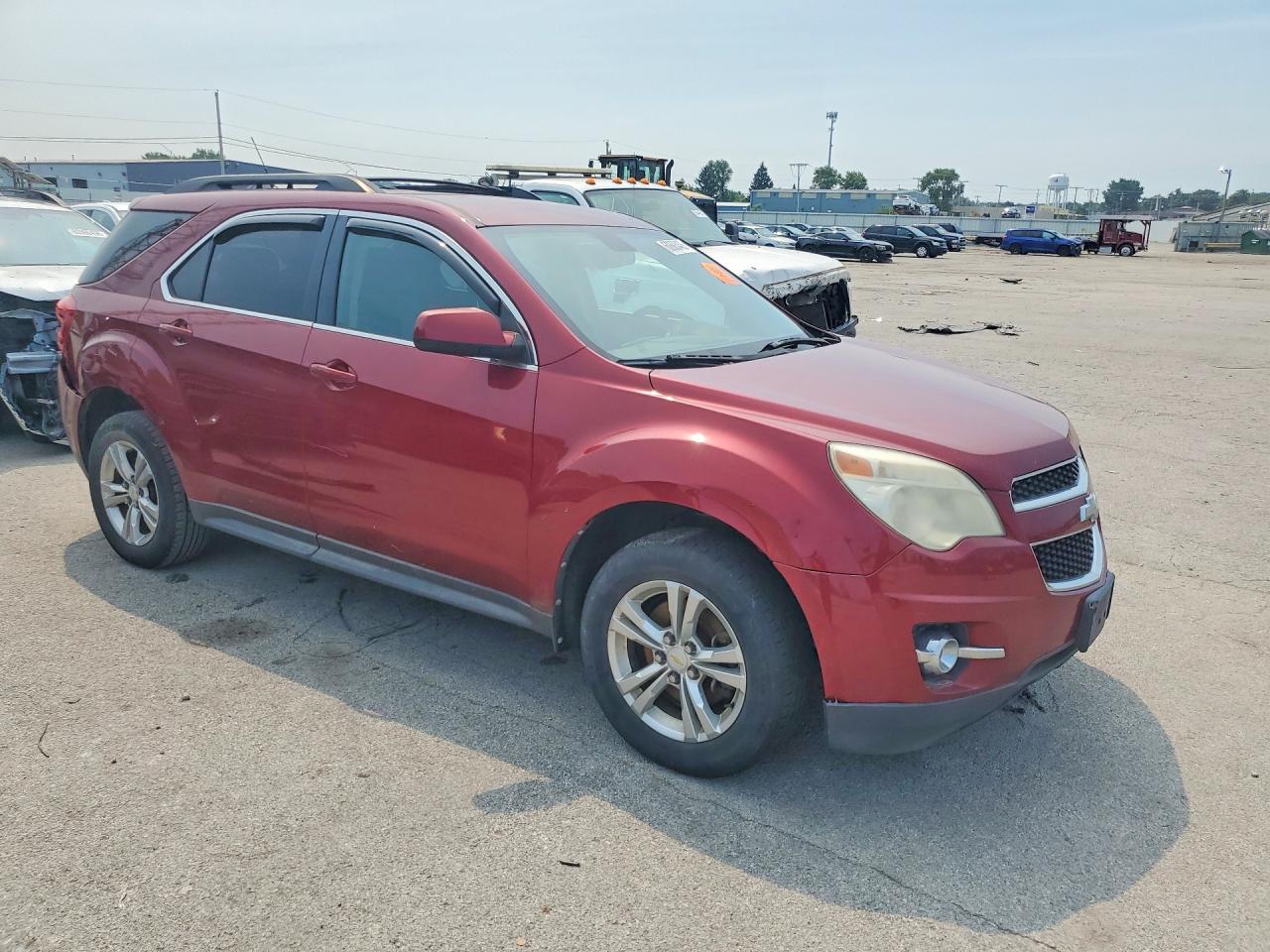 2011 Chevrolet Equinox Lt Red vin: 2CNFLNEC9B6227579