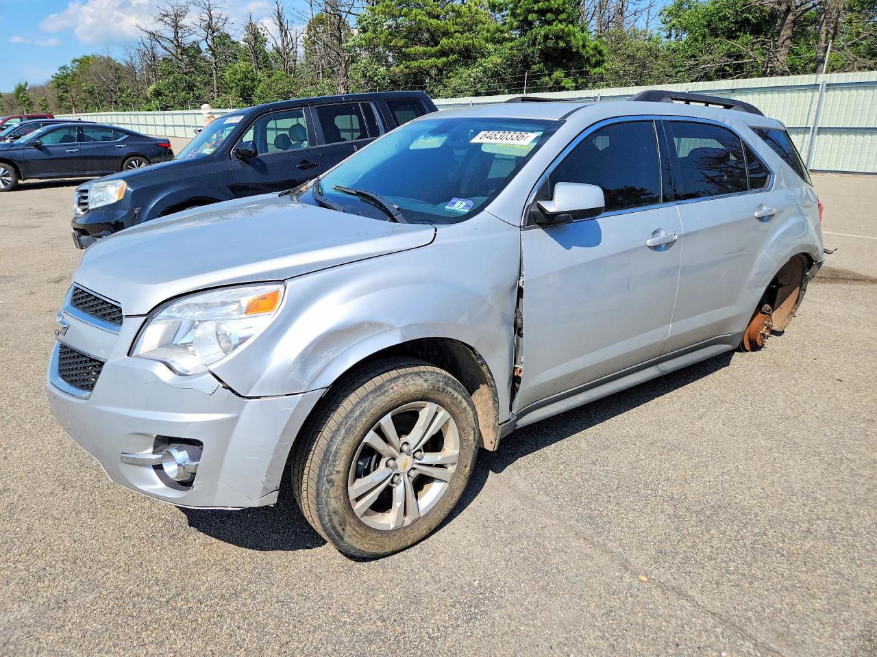 2011 Chevrolet Equinox Lt Серебряный vin: 2CNFLNECXB6219412