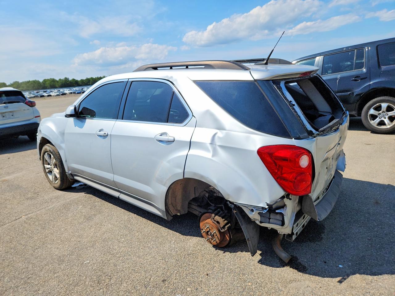2011 Chevrolet Equinox Lt Серебряный vin: 2CNFLNECXB6219412