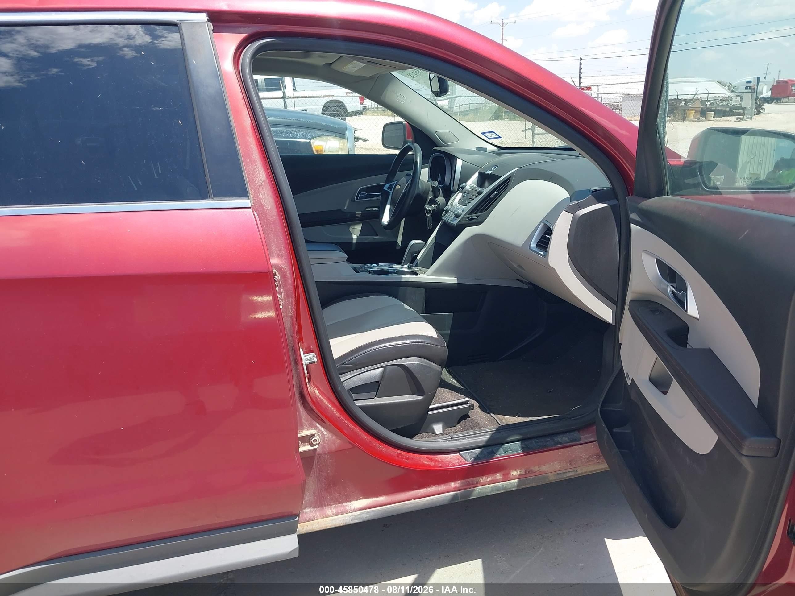 2010 Chevrolet Equinox Lt Red vin: 2CNFLNEW0A6307054