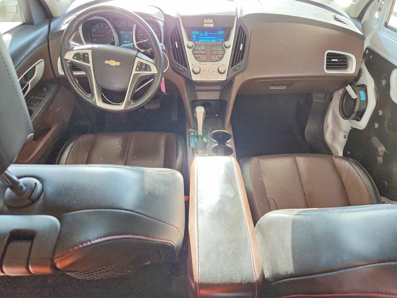 2010 Chevrolet Equinox Lt White vin: 2CNFLNEW2A6213936