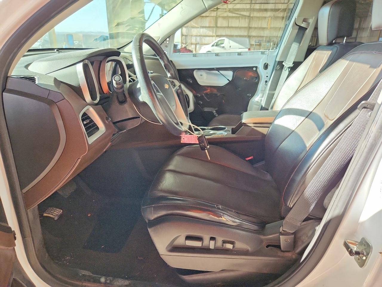 2010 Chevrolet Equinox Lt White vin: 2CNFLNEW2A6213936