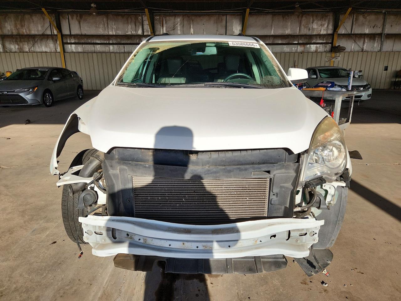 2010 Chevrolet Equinox Lt White vin: 2CNFLNEW2A6213936