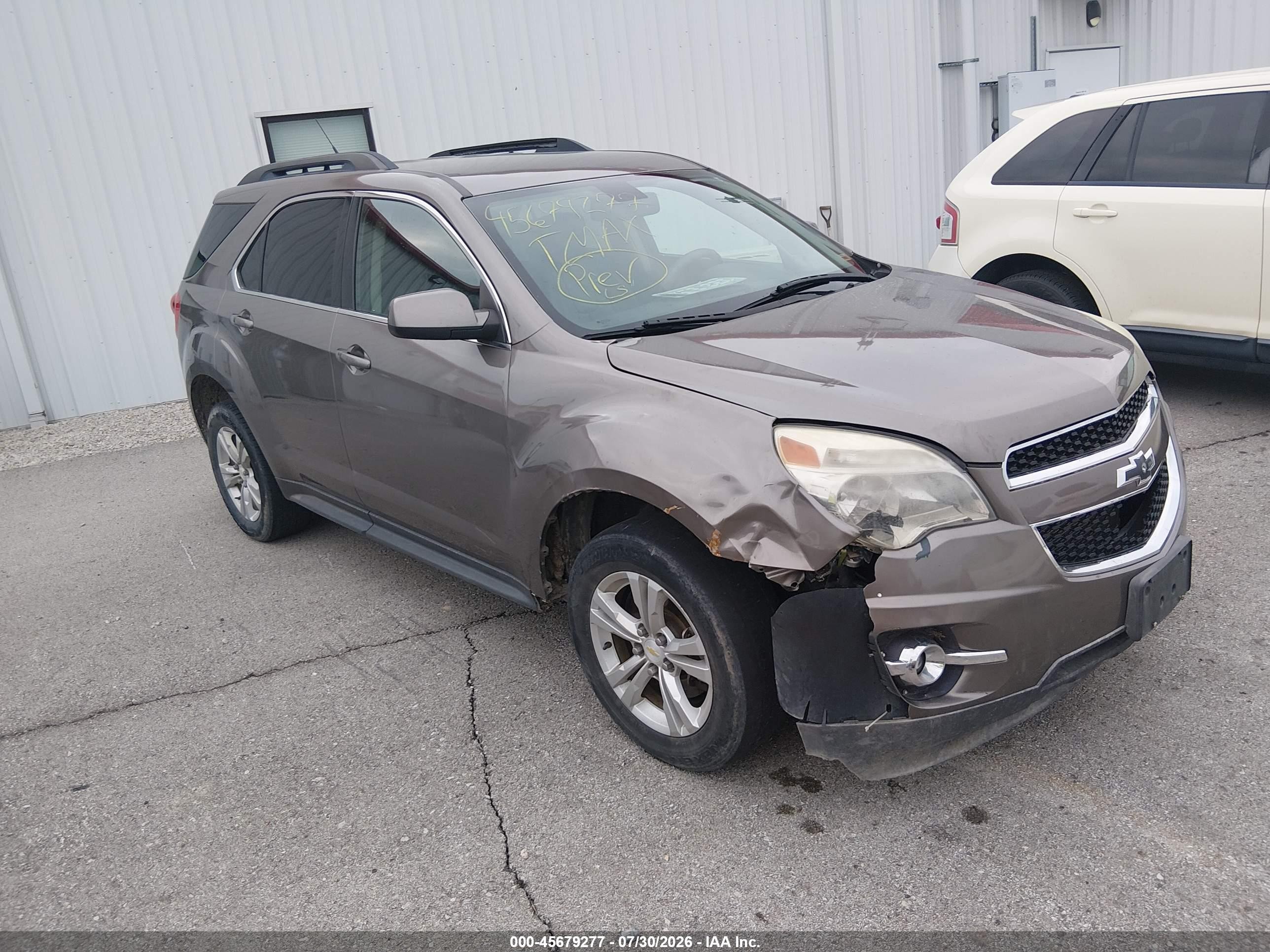 2010 Chevrolet Equinox Lt Серебряный vin: 2CNFLNEW3A6411036