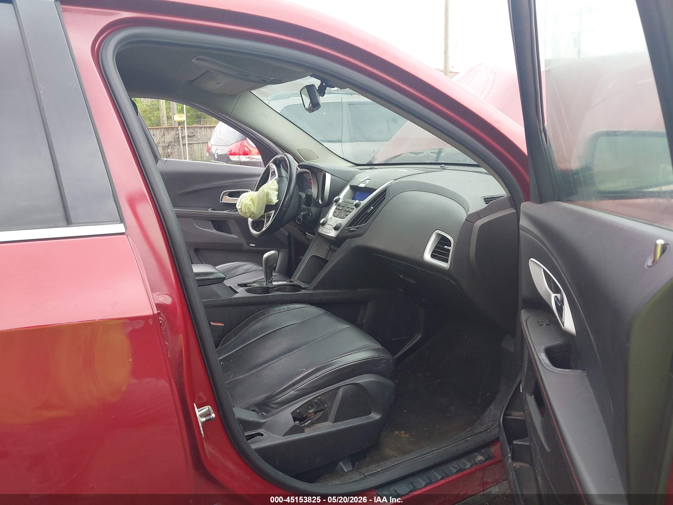 2010 Chevrolet Equinox Lt Red vin: 2CNFLNEW7A6261240