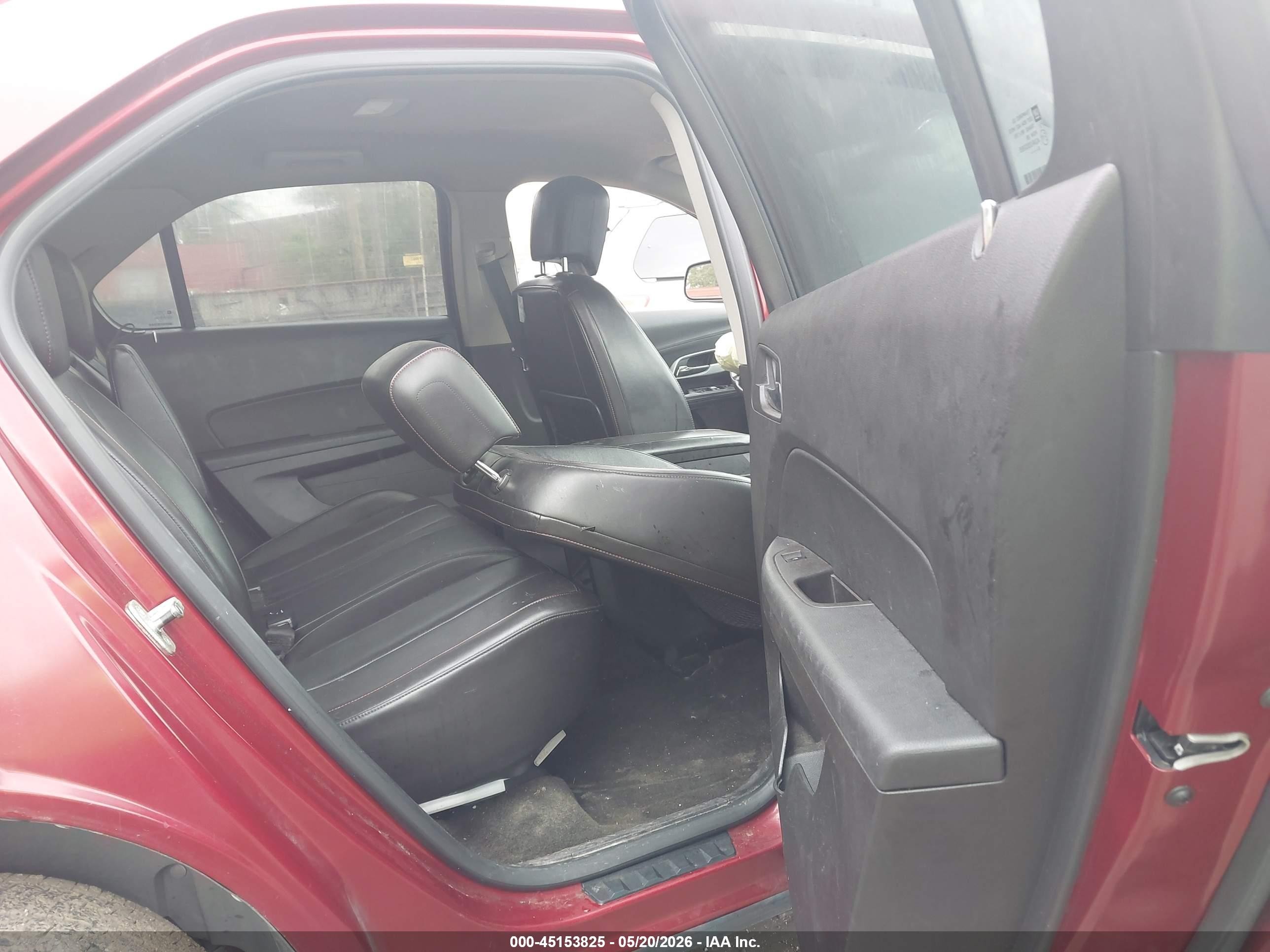 2010 Chevrolet Equinox Lt Red vin: 2CNFLNEW7A6261240