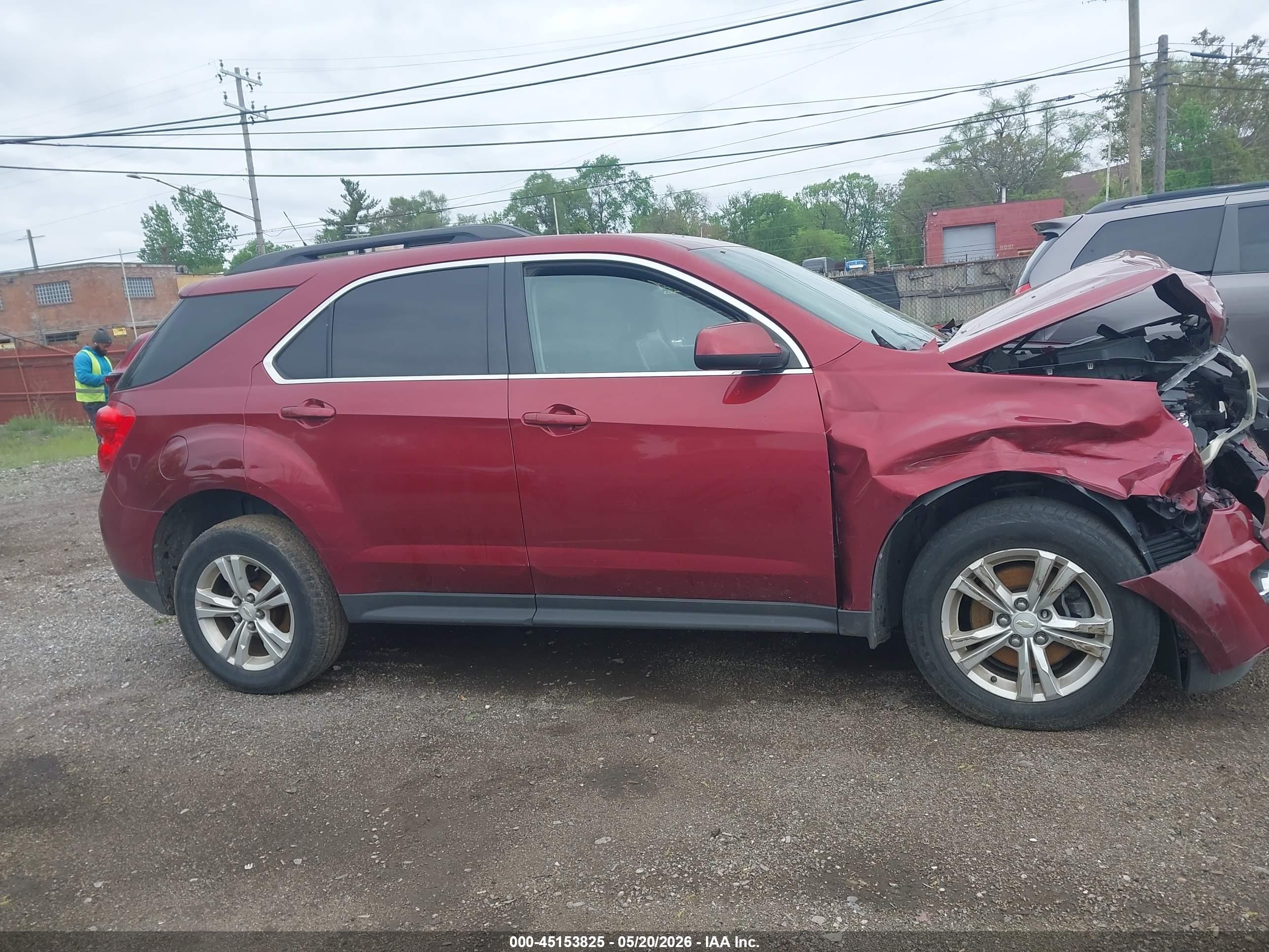 2010 Chevrolet Equinox Lt Red vin: 2CNFLNEW7A6261240
