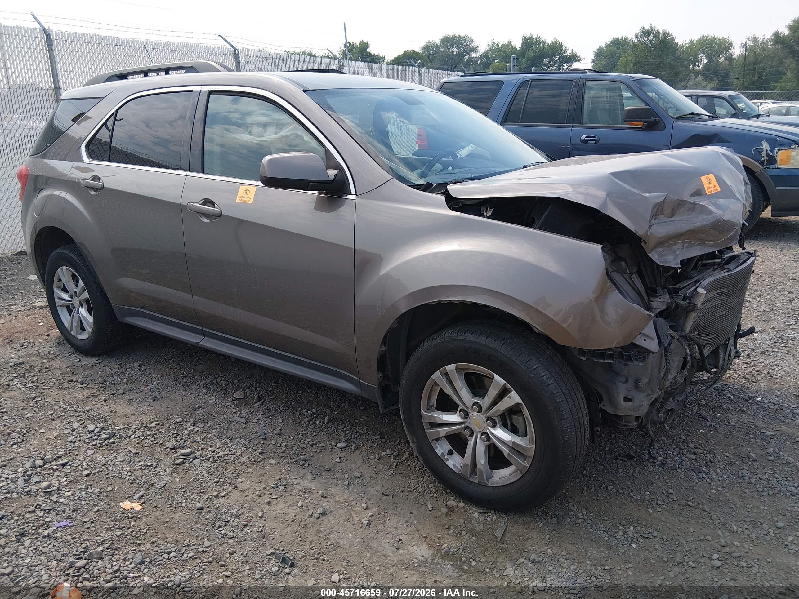 2010 Chevrolet Equinox Lt Gray vin: 2CNFLNEW7A6306807