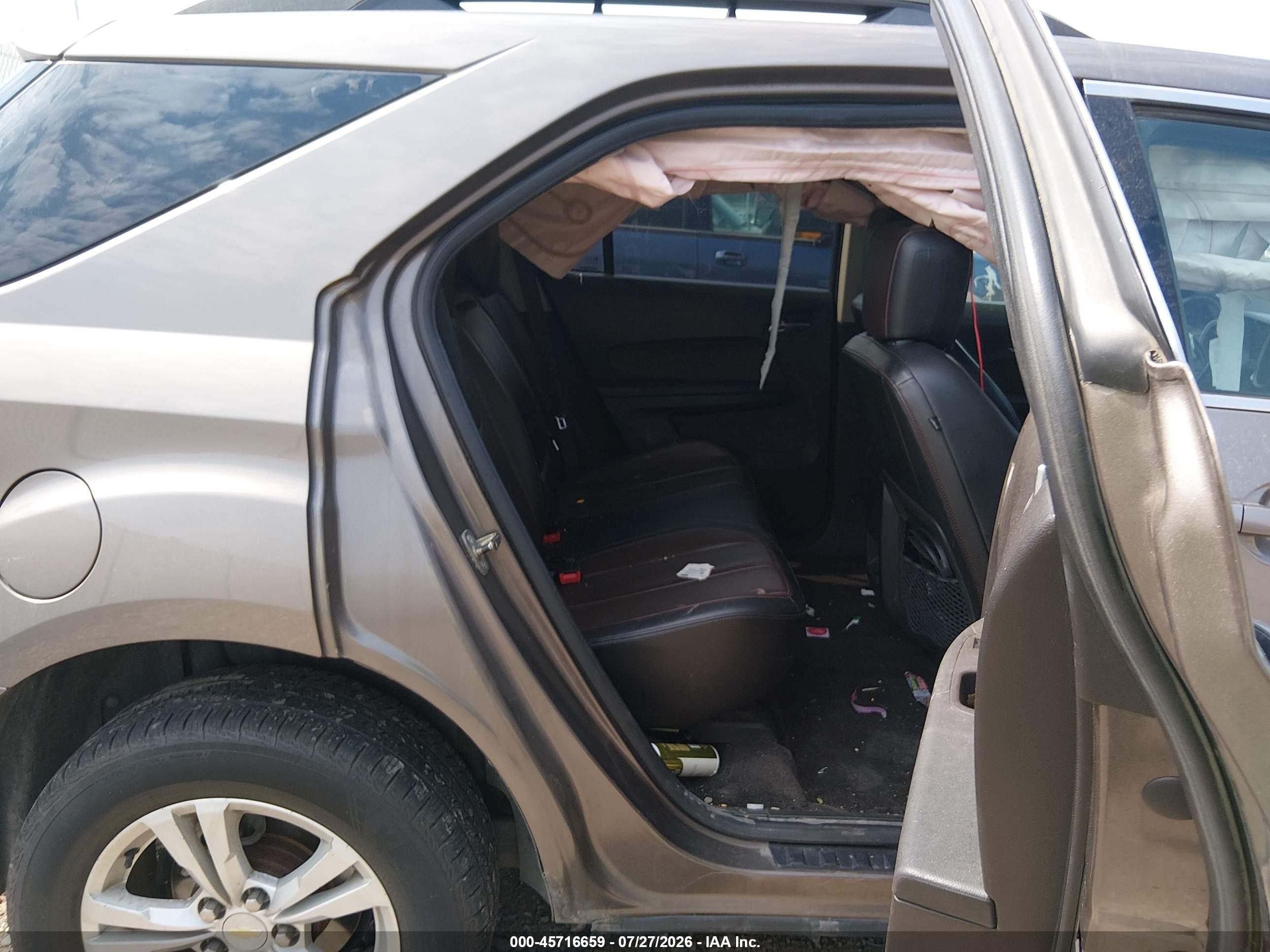 2010 Chevrolet Equinox Lt Gray vin: 2CNFLNEW7A6306807