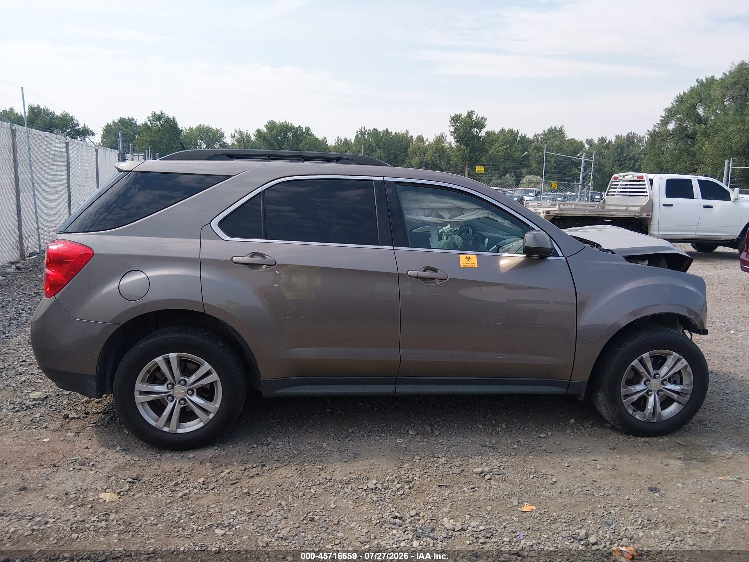 2010 Chevrolet Equinox Lt Gray vin: 2CNFLNEW7A6306807