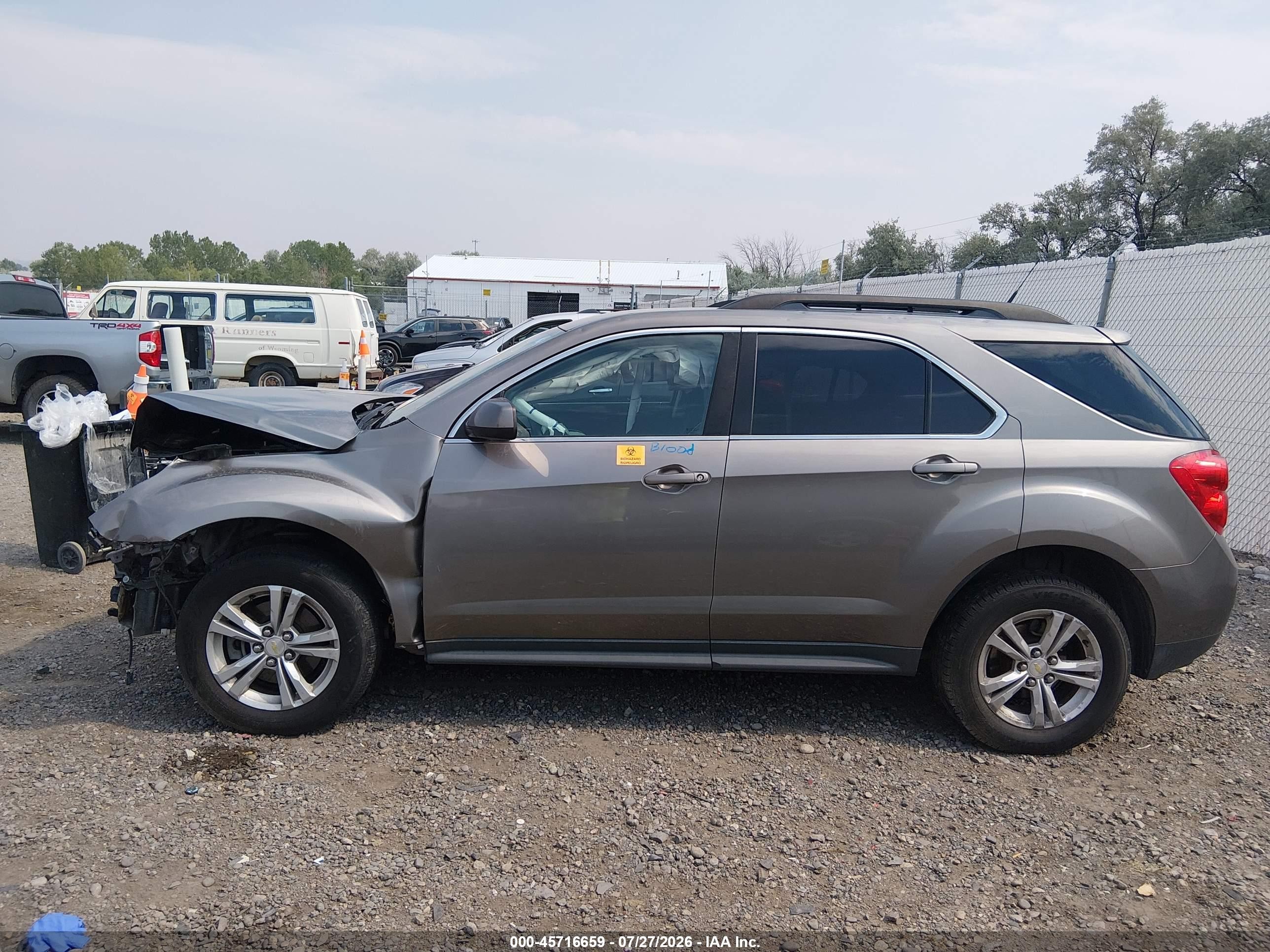 2010 Chevrolet Equinox Lt Gray vin: 2CNFLNEW7A6306807