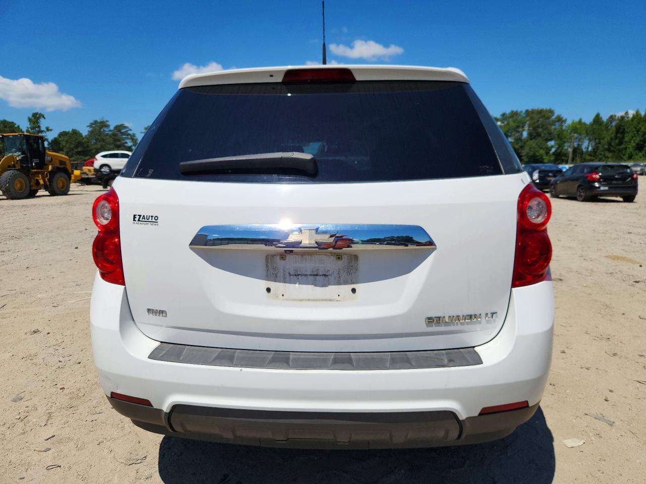 2010 Chevrolet Equinox Lt White vin: 2CNFLNEW7A6400511