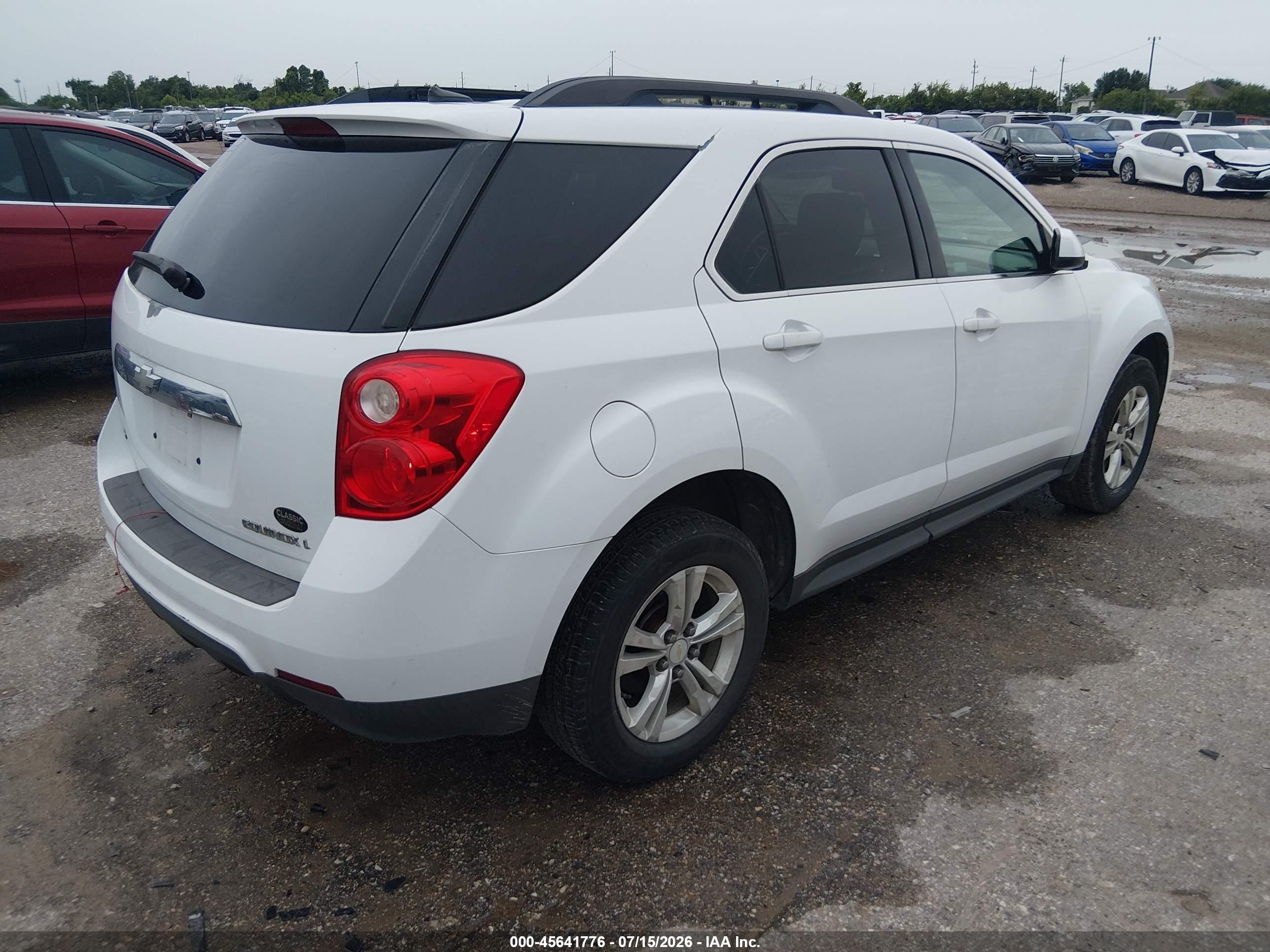 2010 Chevrolet Equinox Lt White vin: 2CNFLNEWXA6261880