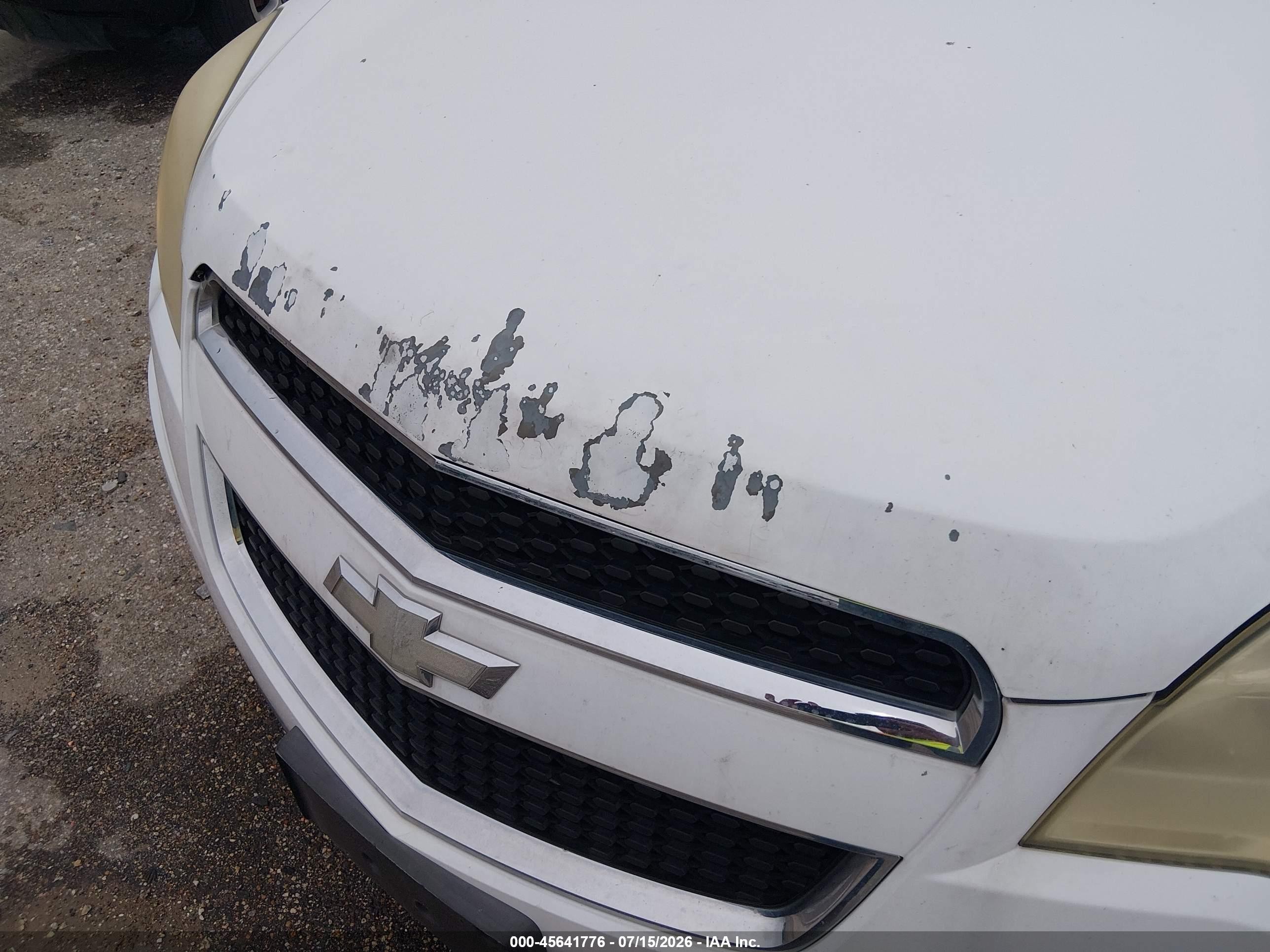 2010 Chevrolet Equinox Lt White vin: 2CNFLNEWXA6261880
