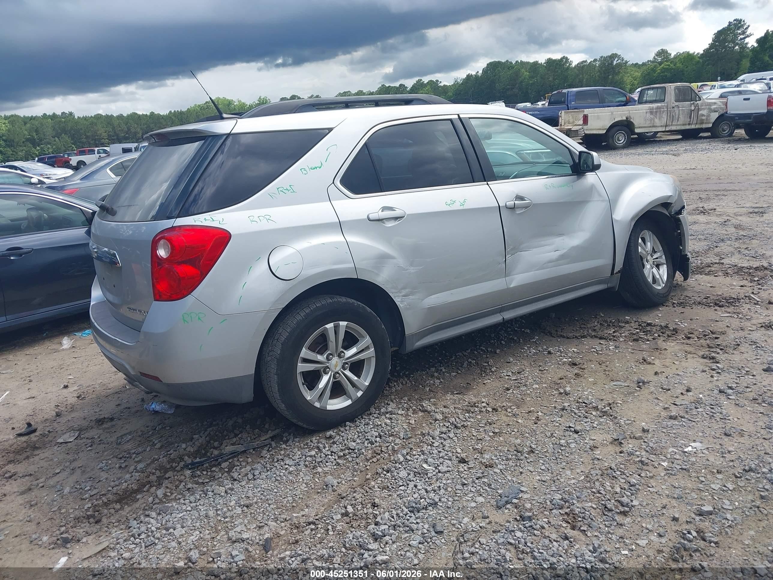 2010 Chevrolet Equinox Lt Silver vin: 2CNFLNEWXA6350834