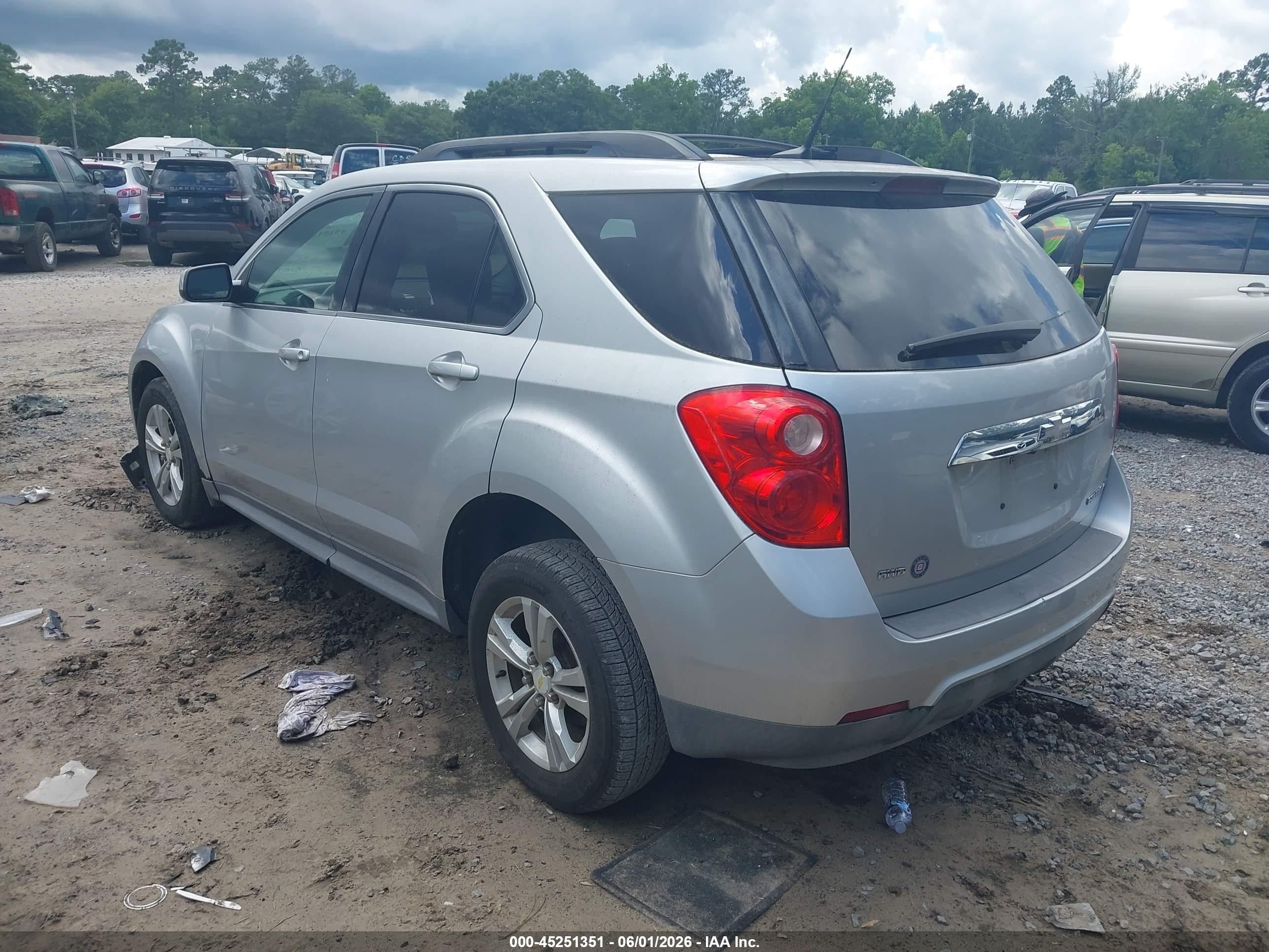 2010 Chevrolet Equinox Lt Silver vin: 2CNFLNEWXA6350834