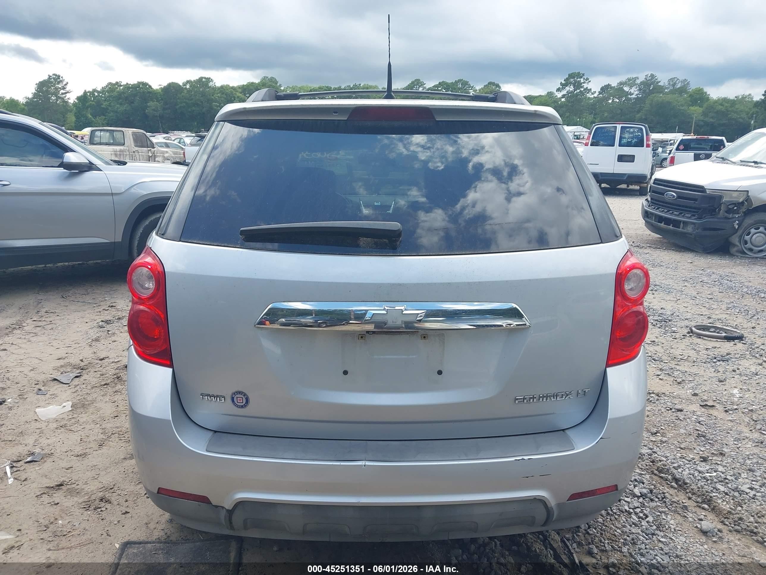 2010 Chevrolet Equinox Lt Silver vin: 2CNFLNEWXA6350834