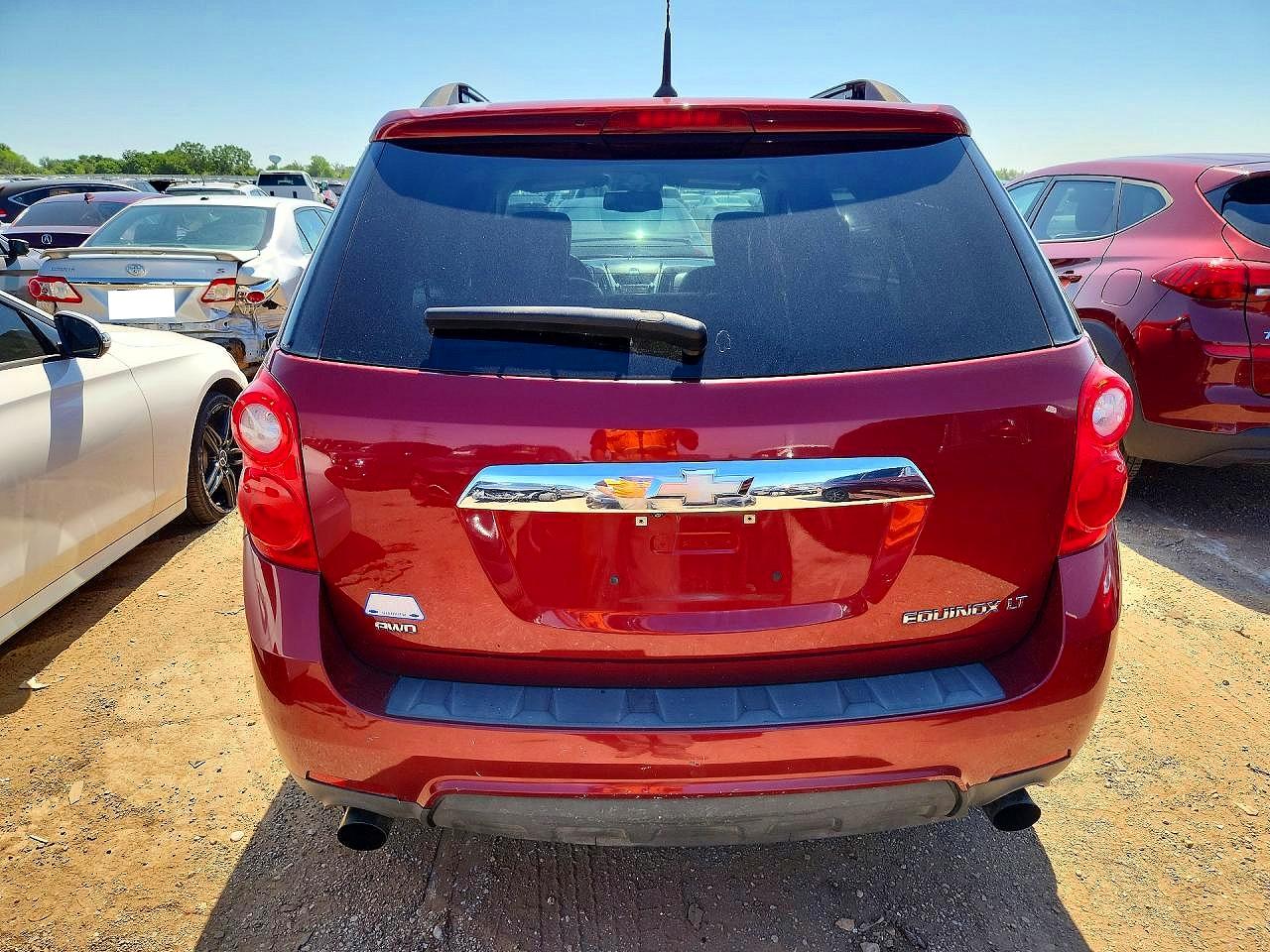 2010 Chevrolet Equinox Lt Red vin: 2CNFLNEY1A6340050