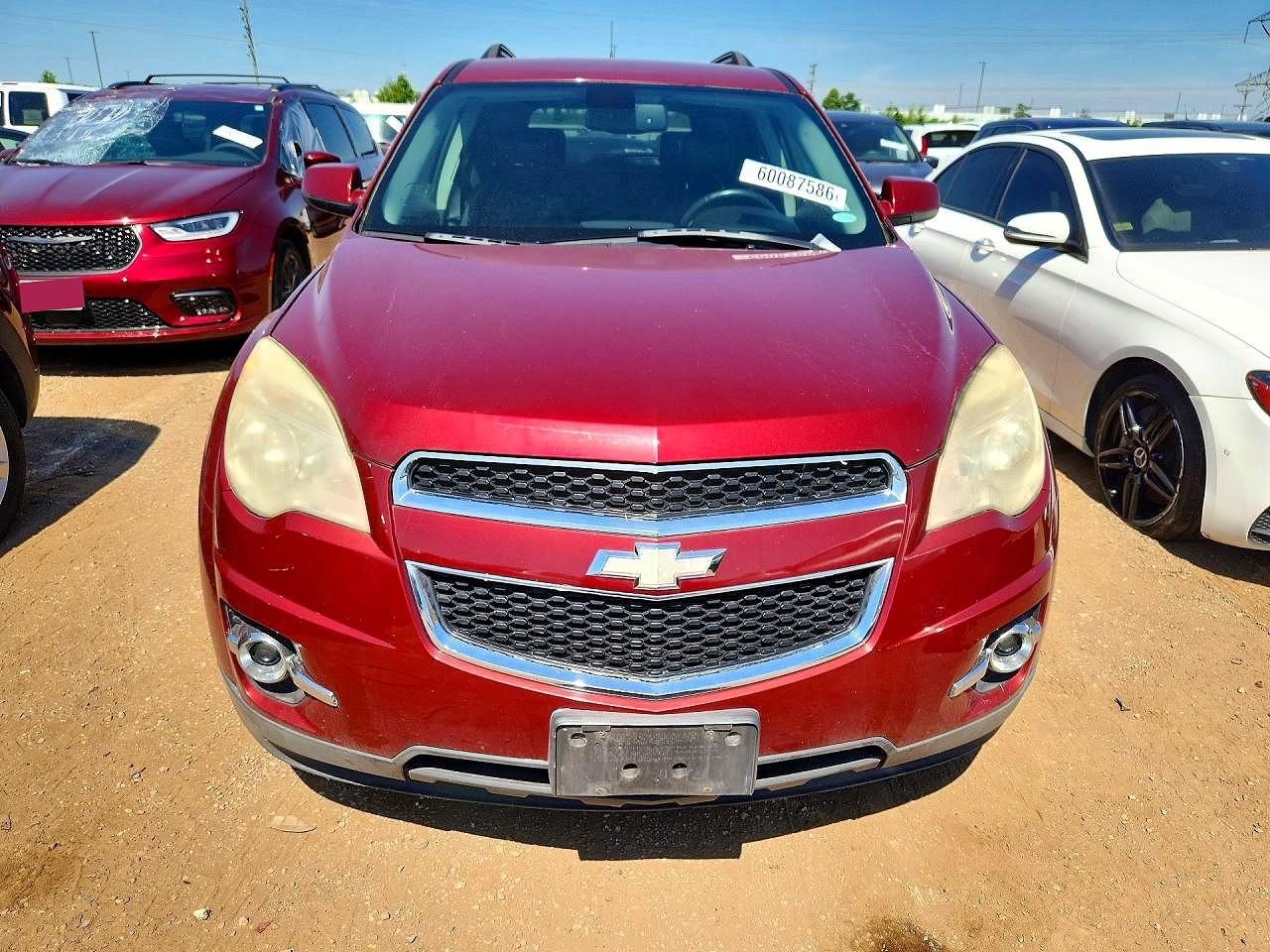 2010 Chevrolet Equinox Lt Red vin: 2CNFLNEY1A6340050
