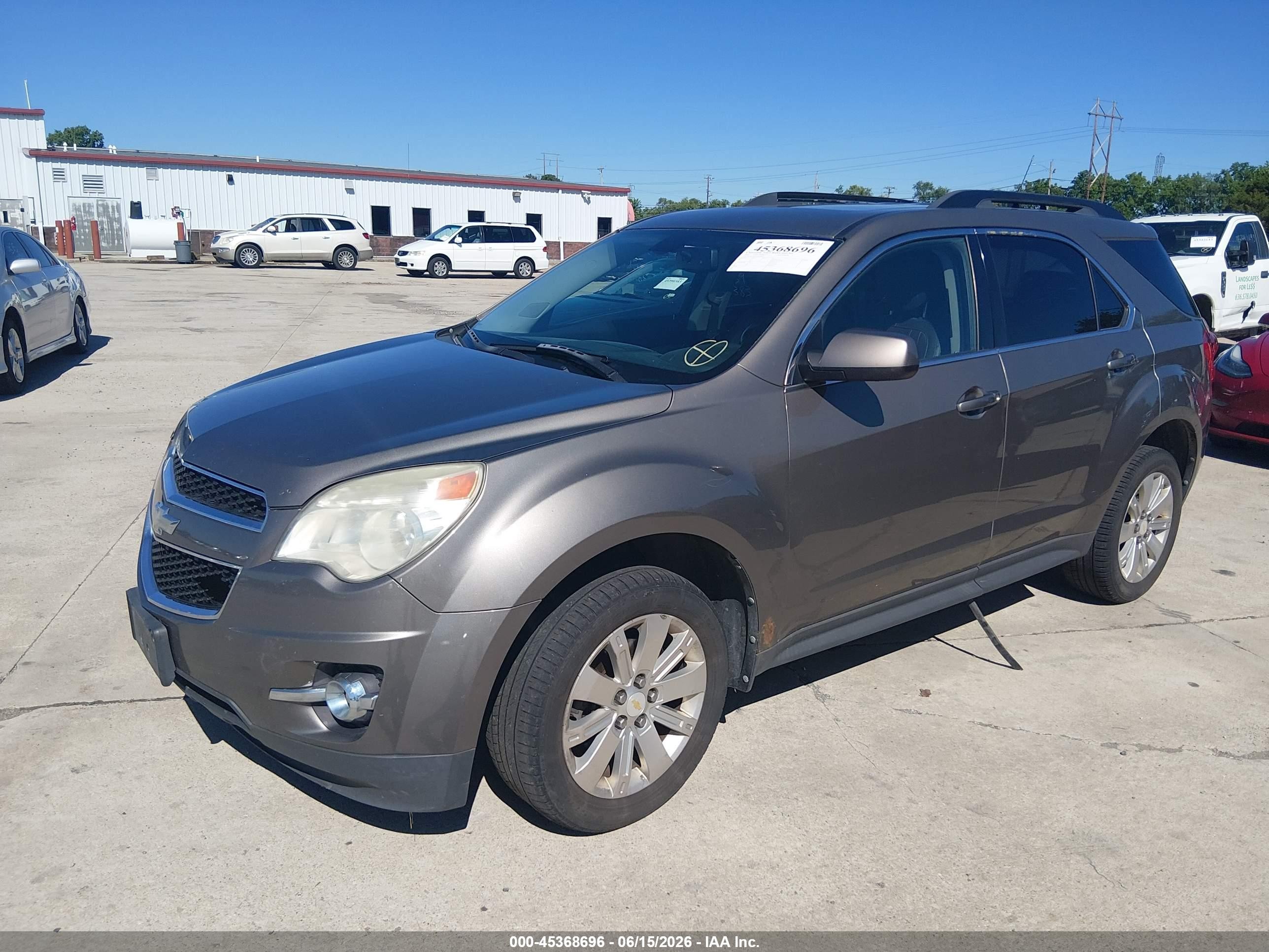 2010 Chevrolet Equinox Lt Gray vin: 2CNFLNEY3A6396653