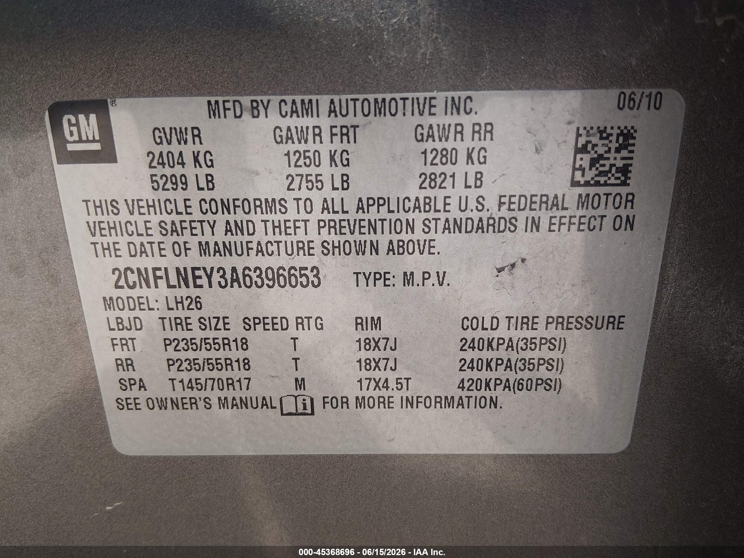 2010 Chevrolet Equinox Lt Gray vin: 2CNFLNEY3A6396653