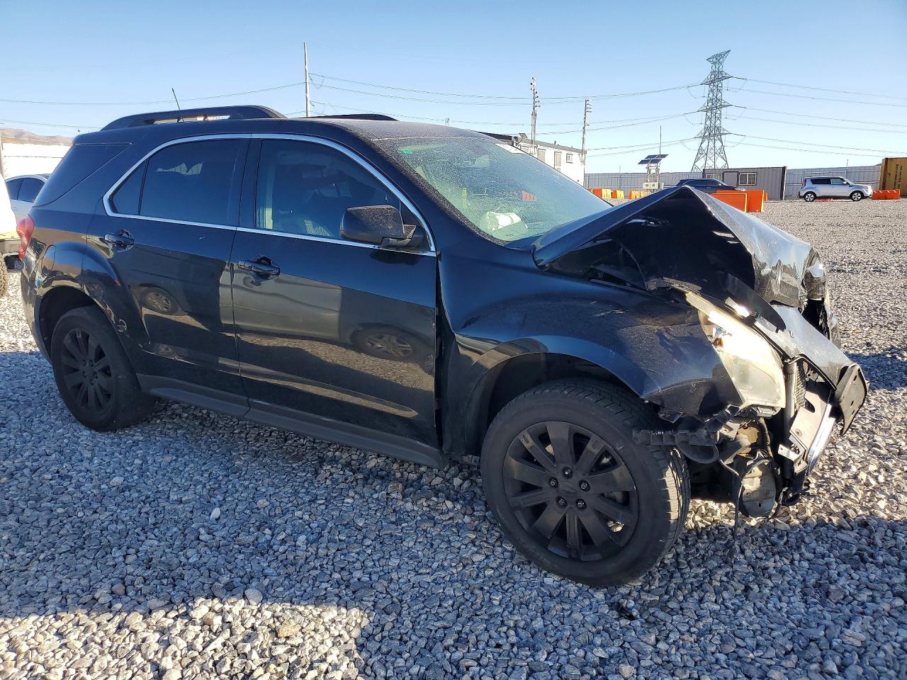 2010 Chevrolet Equinox Lt Black vin: 2CNFLNEY7A6255228