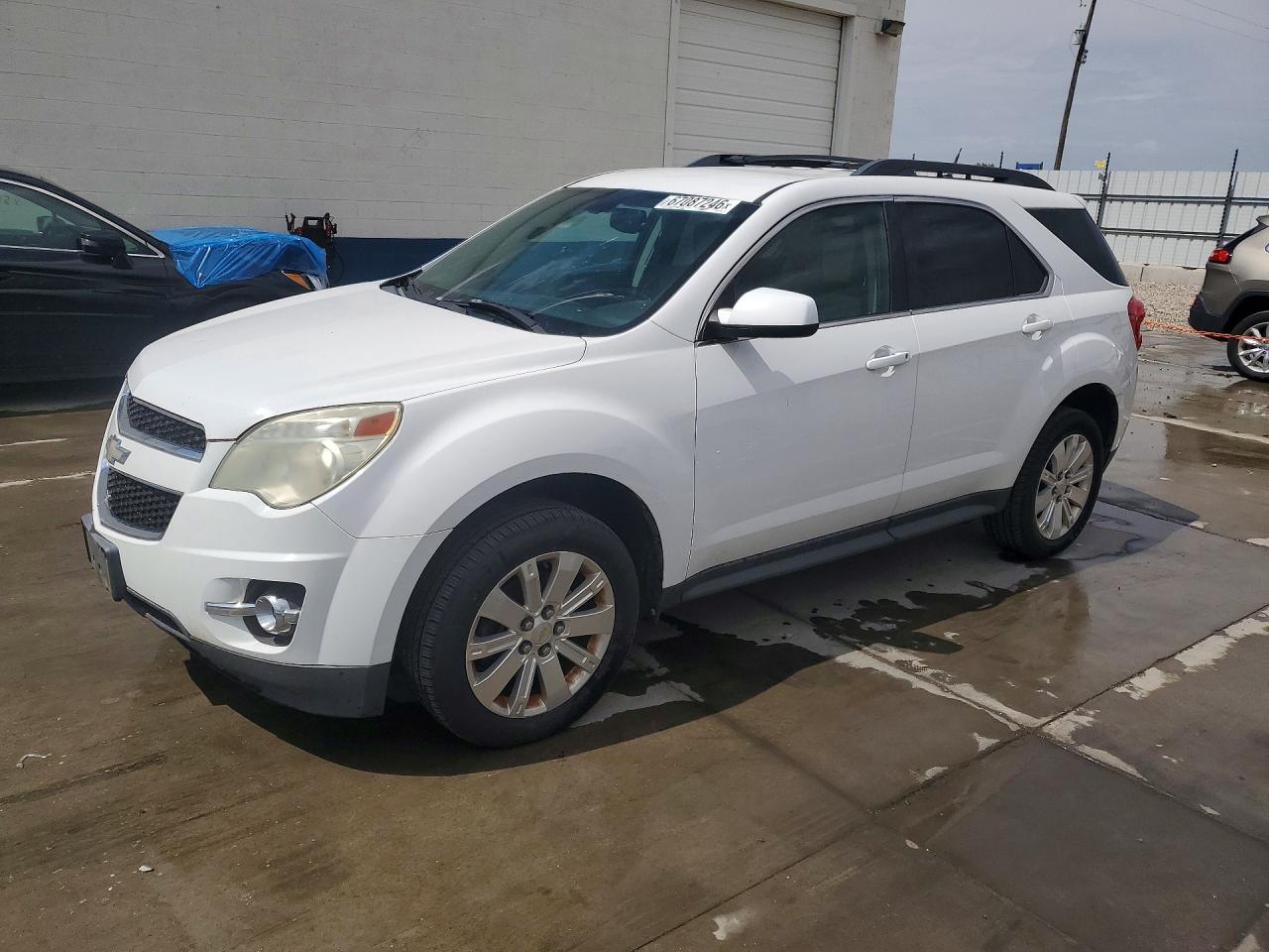 2010 Chevrolet Equinox Lt Белый vin: 2CNFLNEYXA6375556