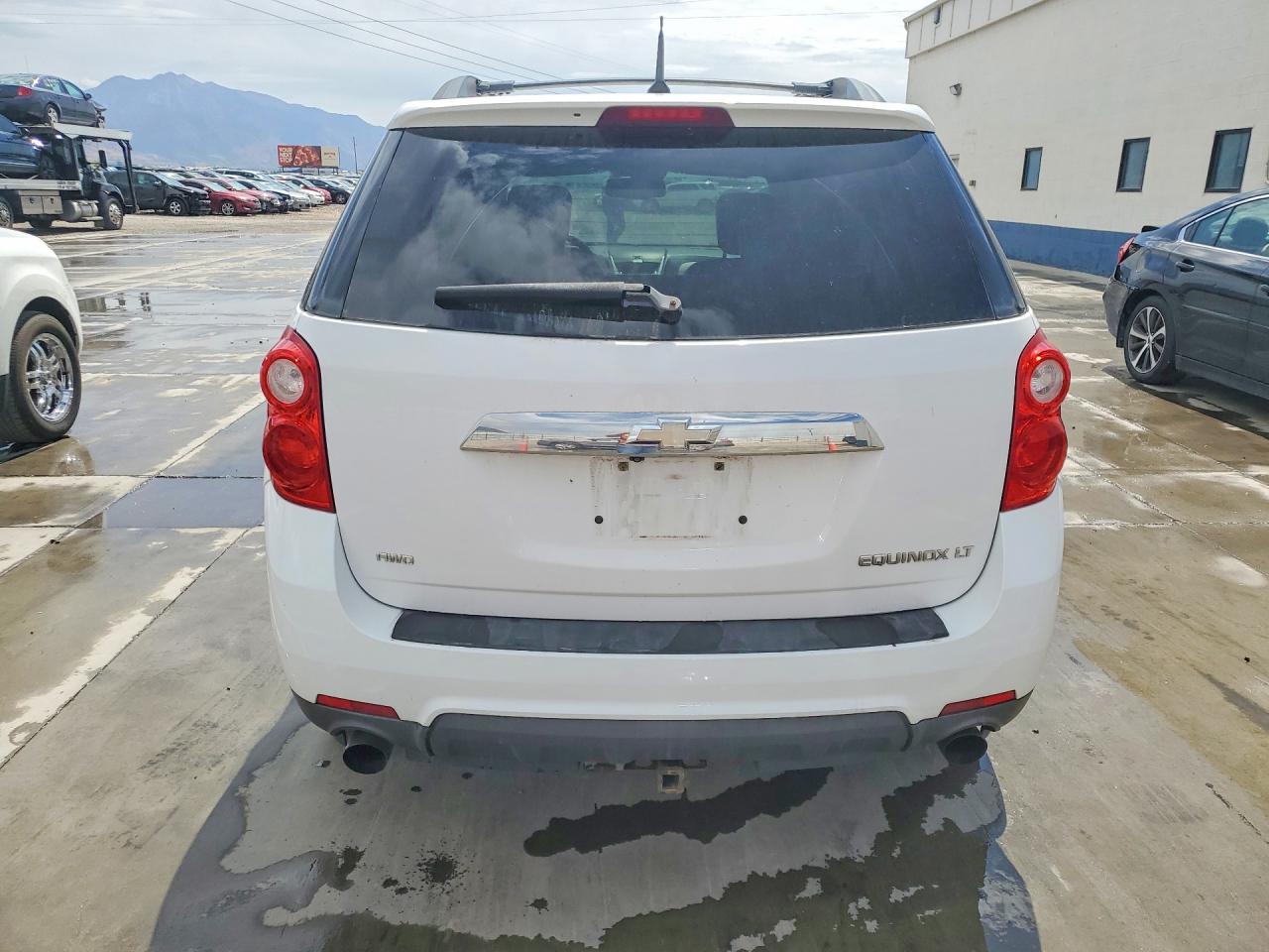 2010 Chevrolet Equinox Lt White vin: 2CNFLNEYXA6375556