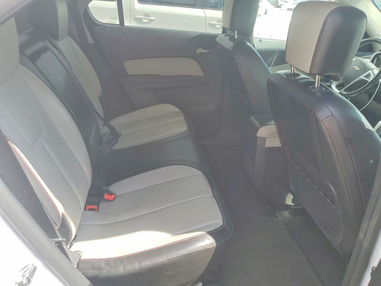2010 Chevrolet Equinox Lt White vin: 2CNFLNEYXA6375556