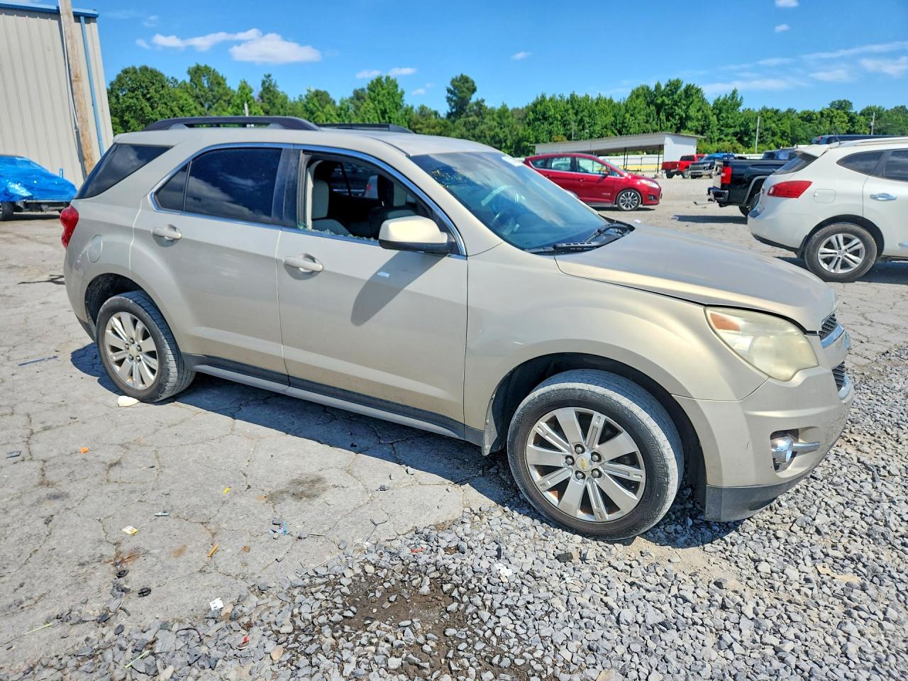 2011 Chevrolet Equinox Lt Beige vin: 2CNFLPE52B6230921