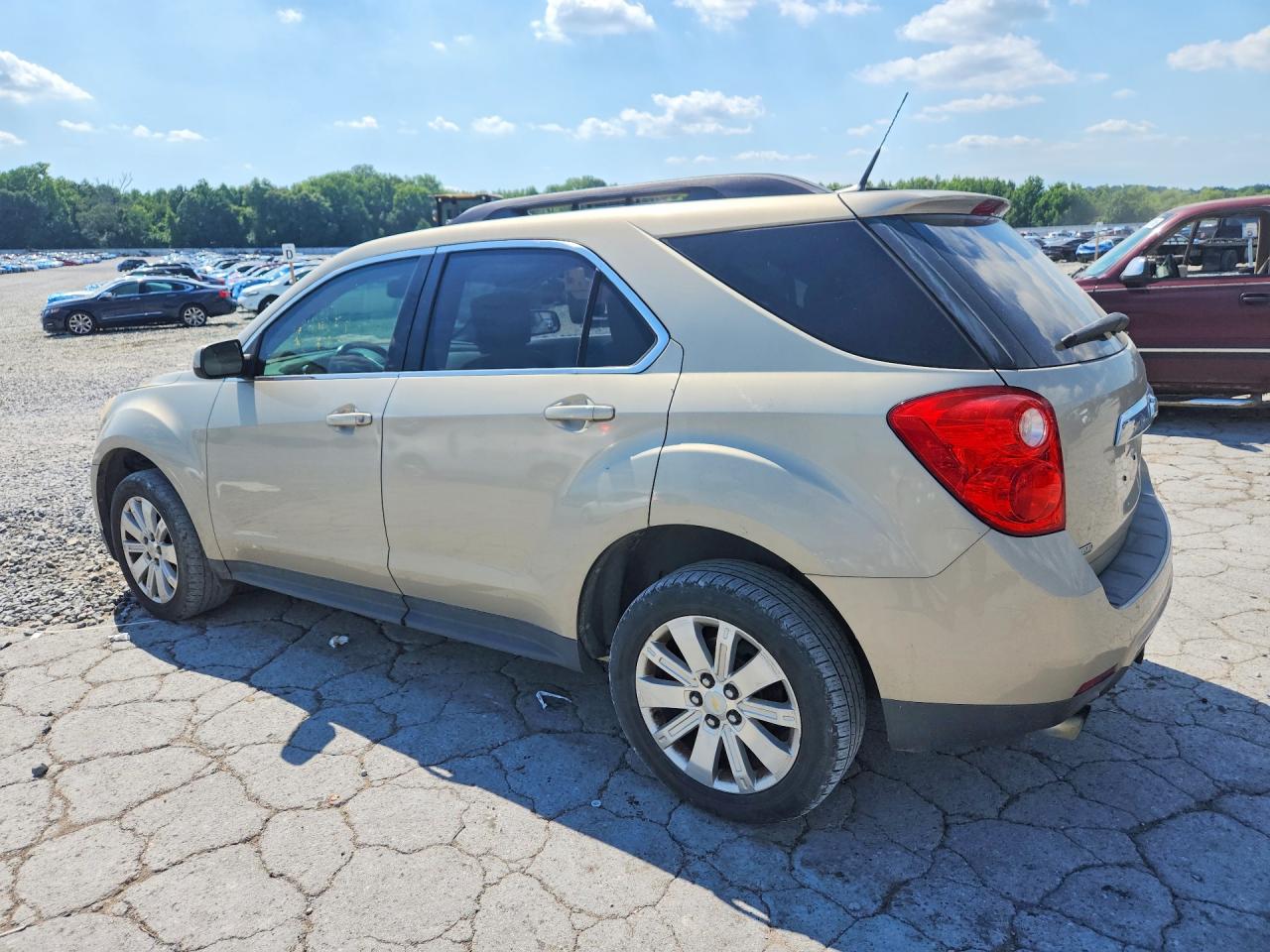 2011 Chevrolet Equinox Lt Beige vin: 2CNFLPE52B6230921