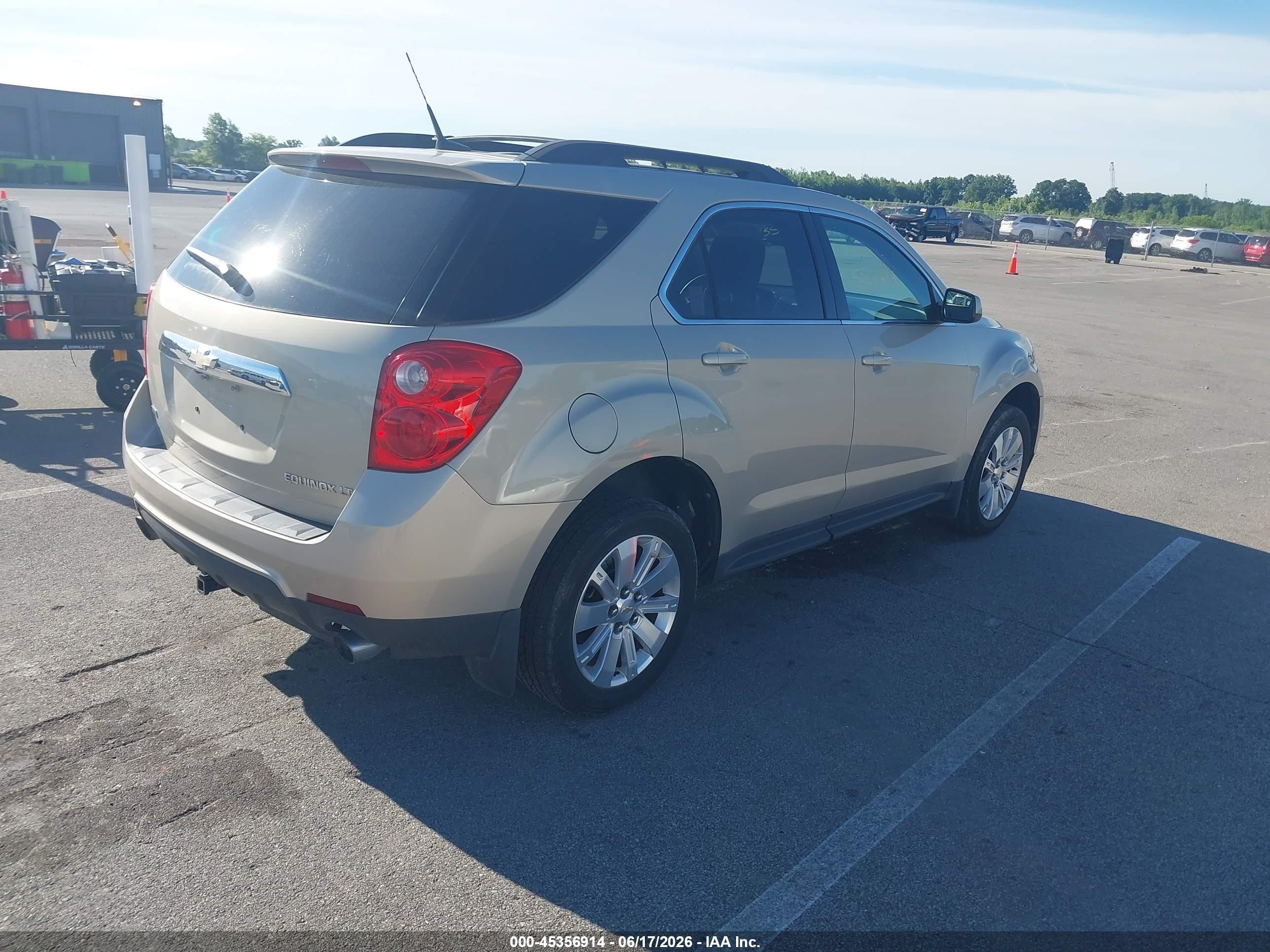 2011 Chevrolet Equinox Lt W/2lt Tan vin: 2CNFLPE52B6418077
