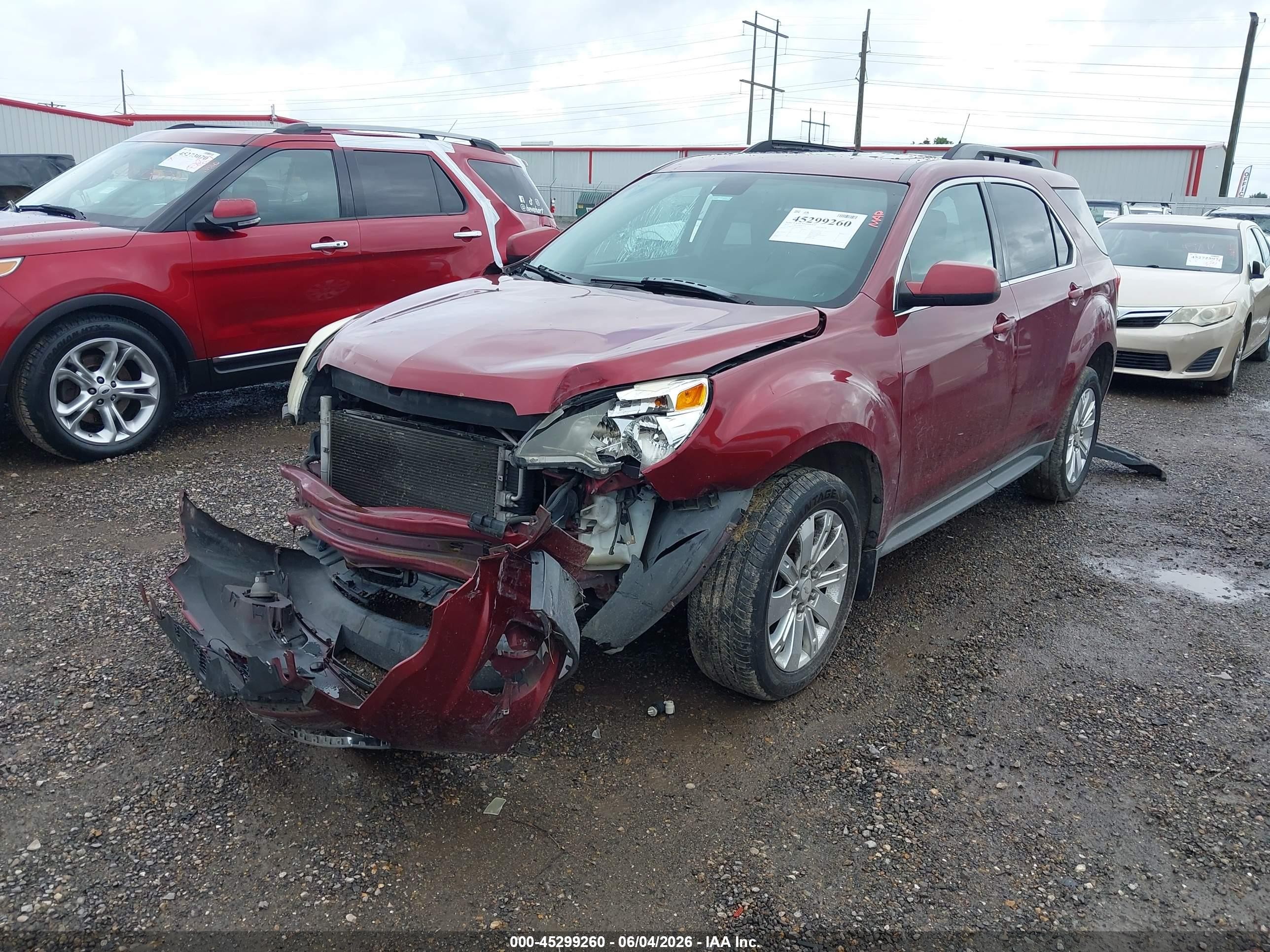 2011 Chevrolet Equinox 2lt Maroon vin: 2CNFLPE54B6416914
