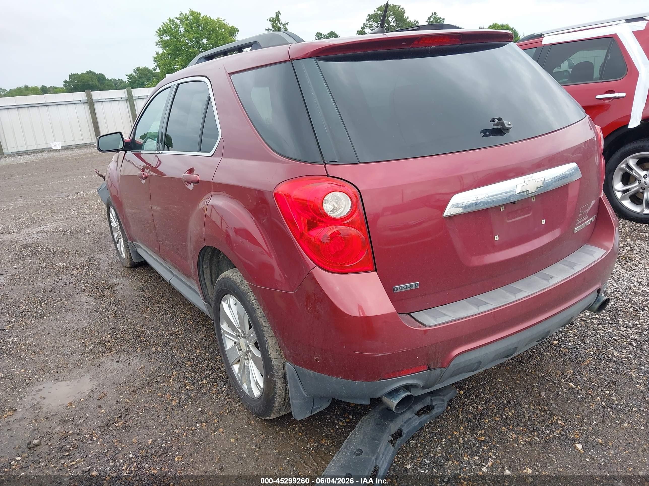 2011 Chevrolet Equinox 2lt Maroon vin: 2CNFLPE54B6416914