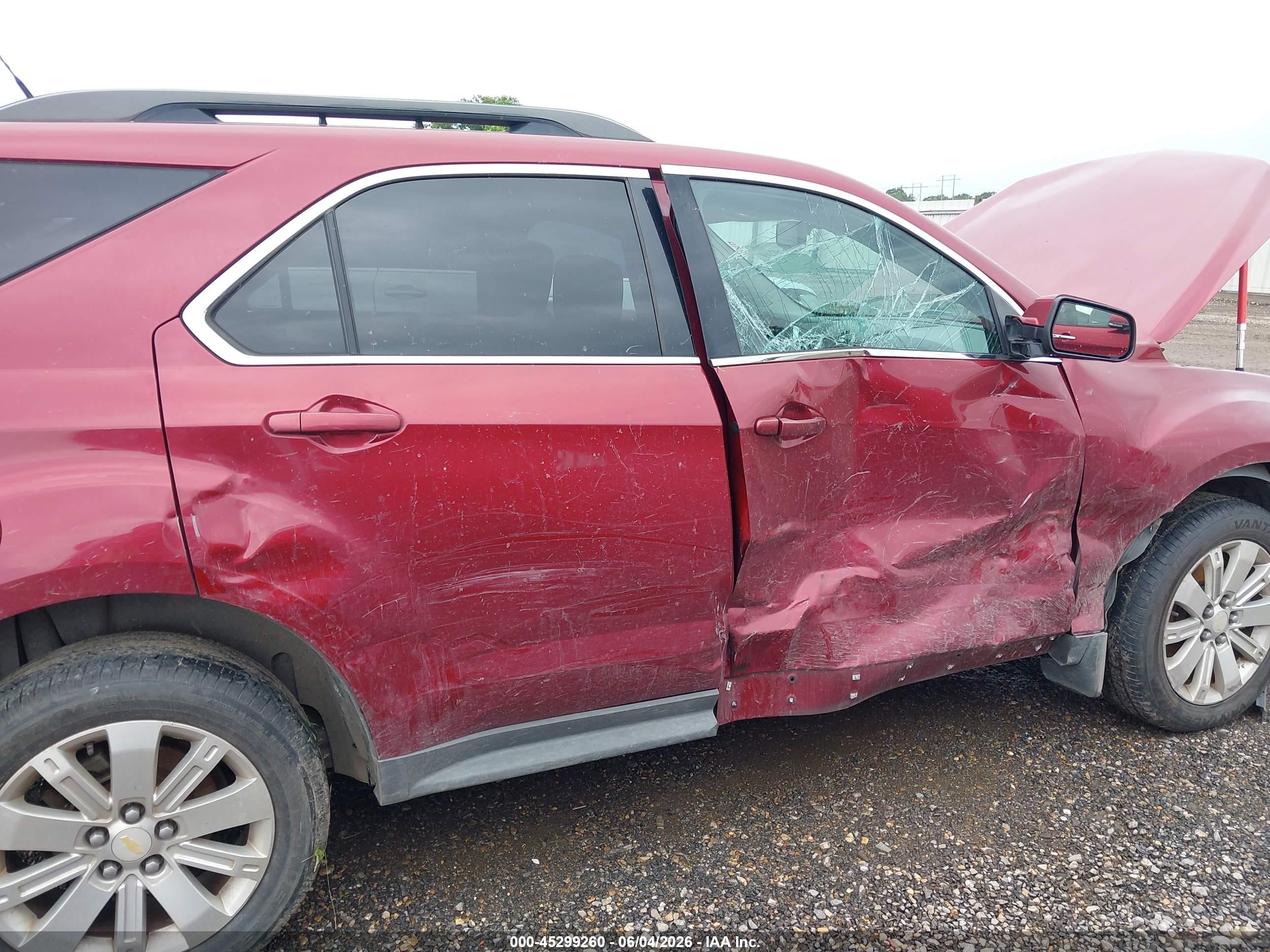 2011 Chevrolet Equinox 2lt Maroon vin: 2CNFLPE54B6416914