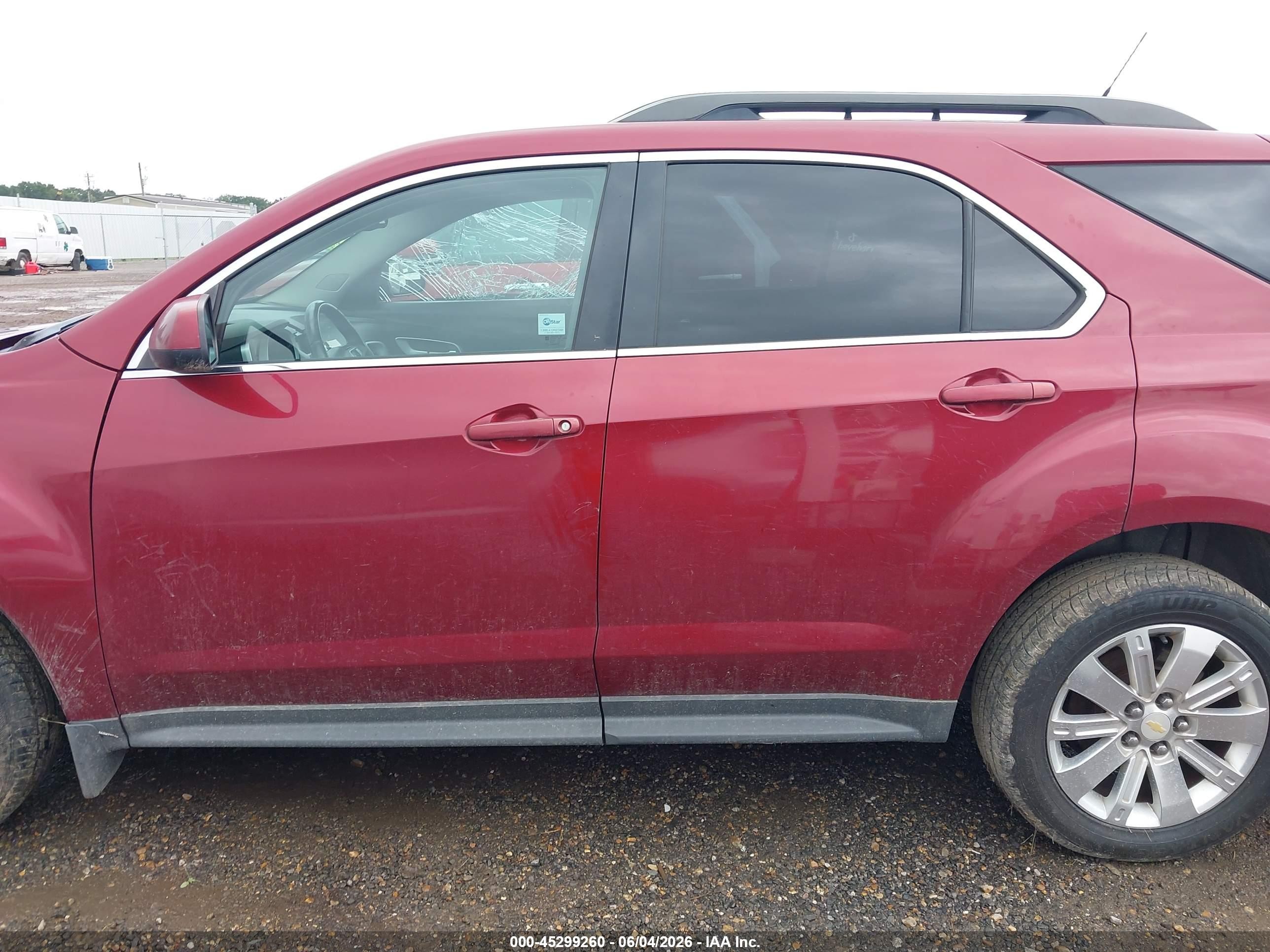 2011 Chevrolet Equinox 2lt Maroon vin: 2CNFLPE54B6416914