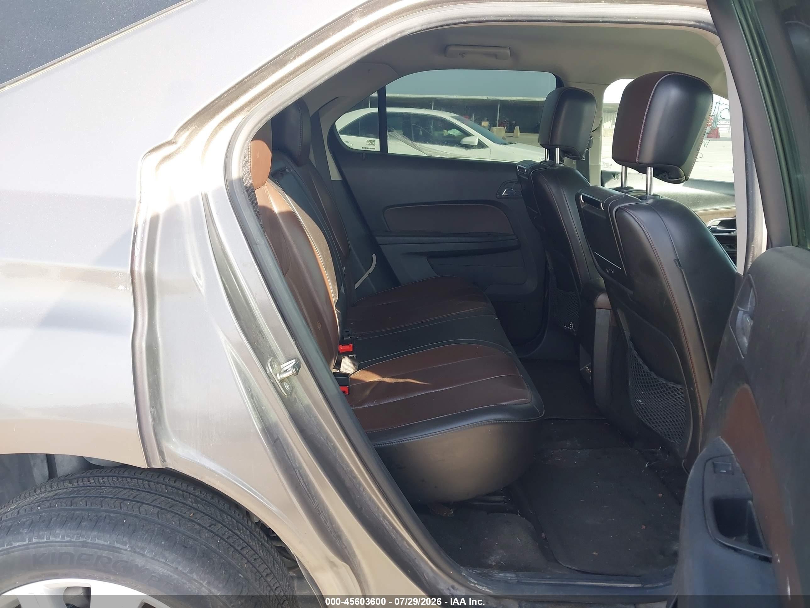 2011 Chevrolet Equinox Lt W/2lt Brown vin: 2CNFLPE56B6475303
