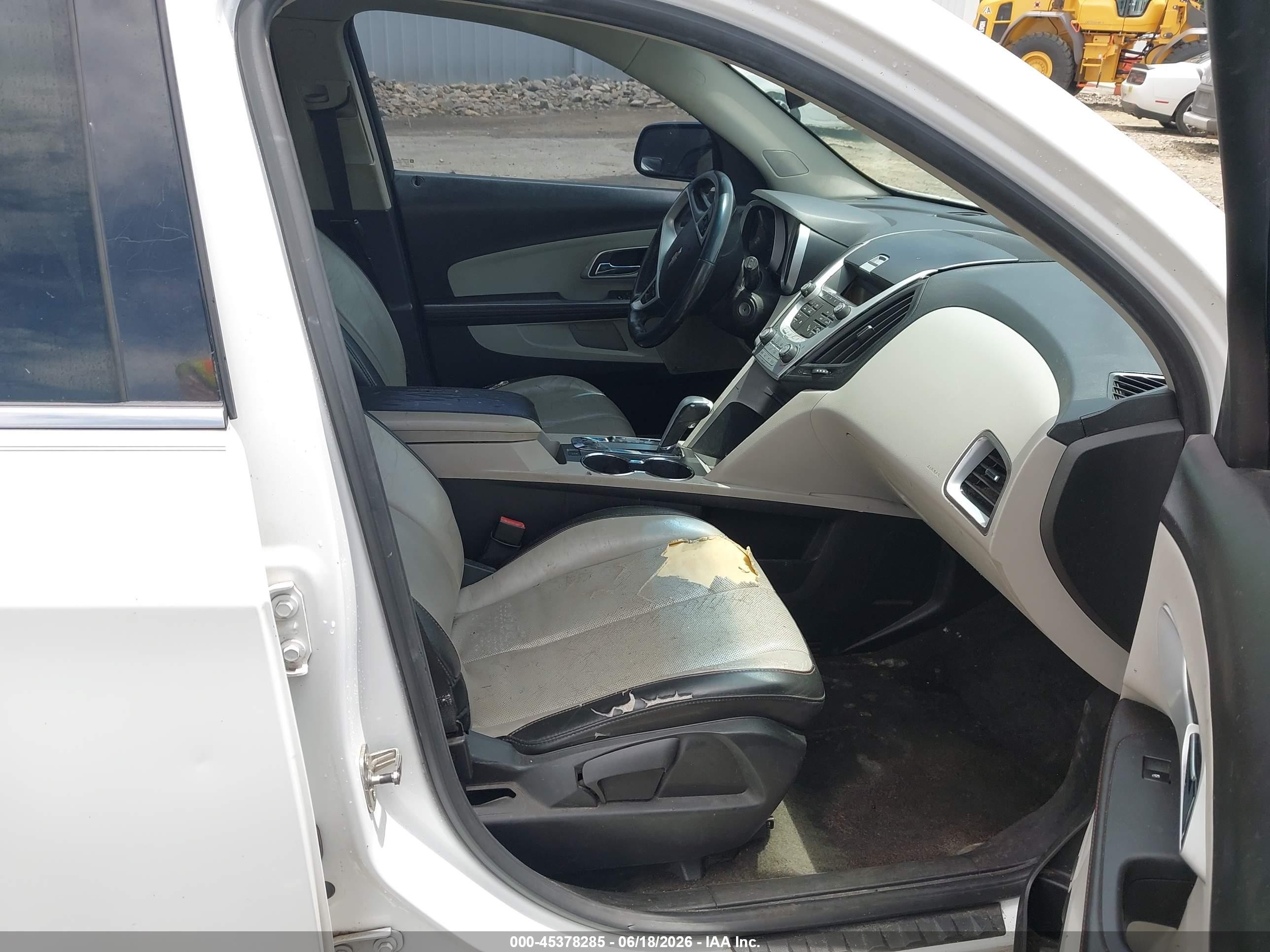 2011 Chevrolet Equinox 2lt Белый vin: 2CNFLPE57B6375050
