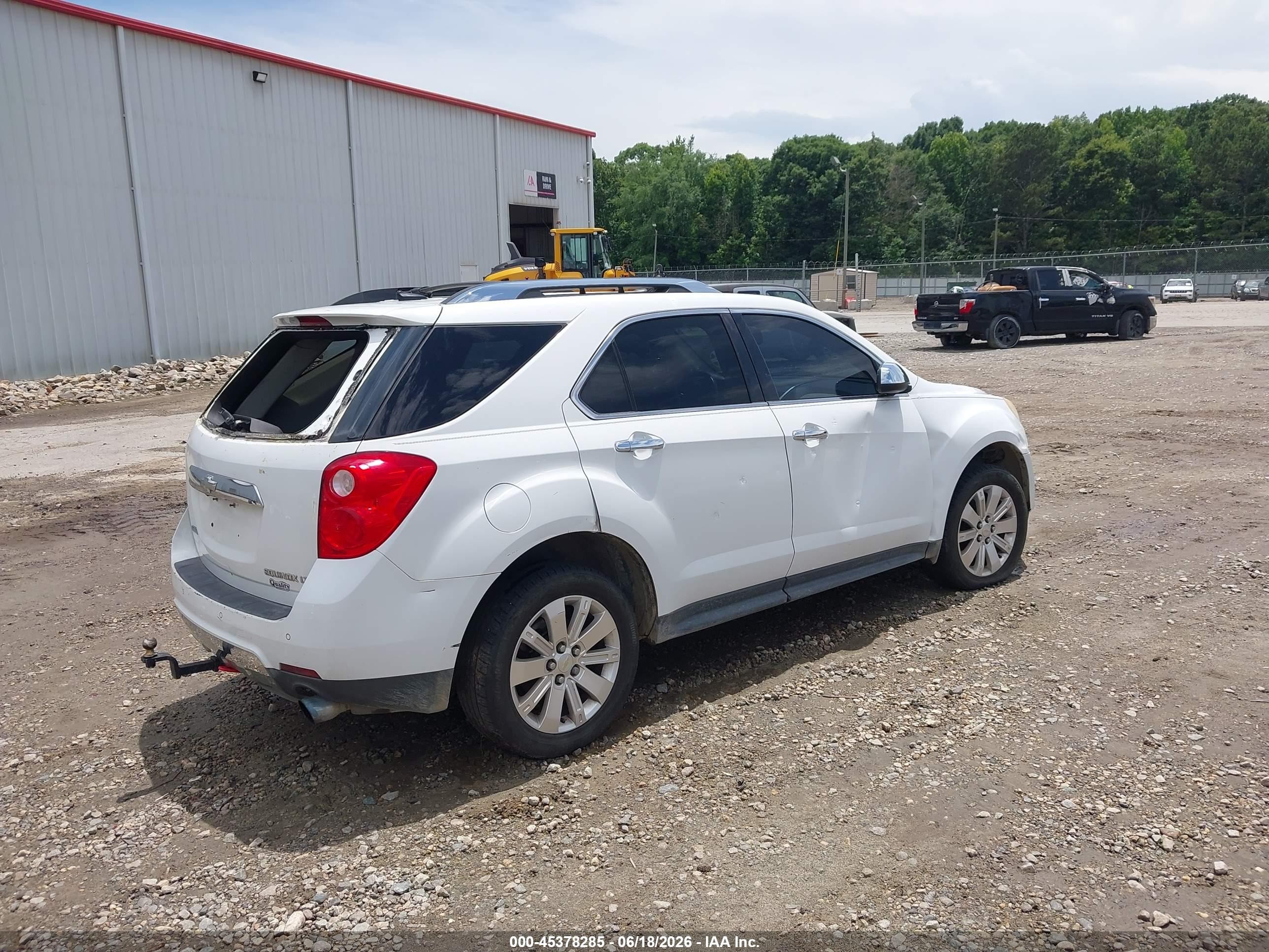 2011 Chevrolet Equinox 2lt Белый vin: 2CNFLPE57B6375050